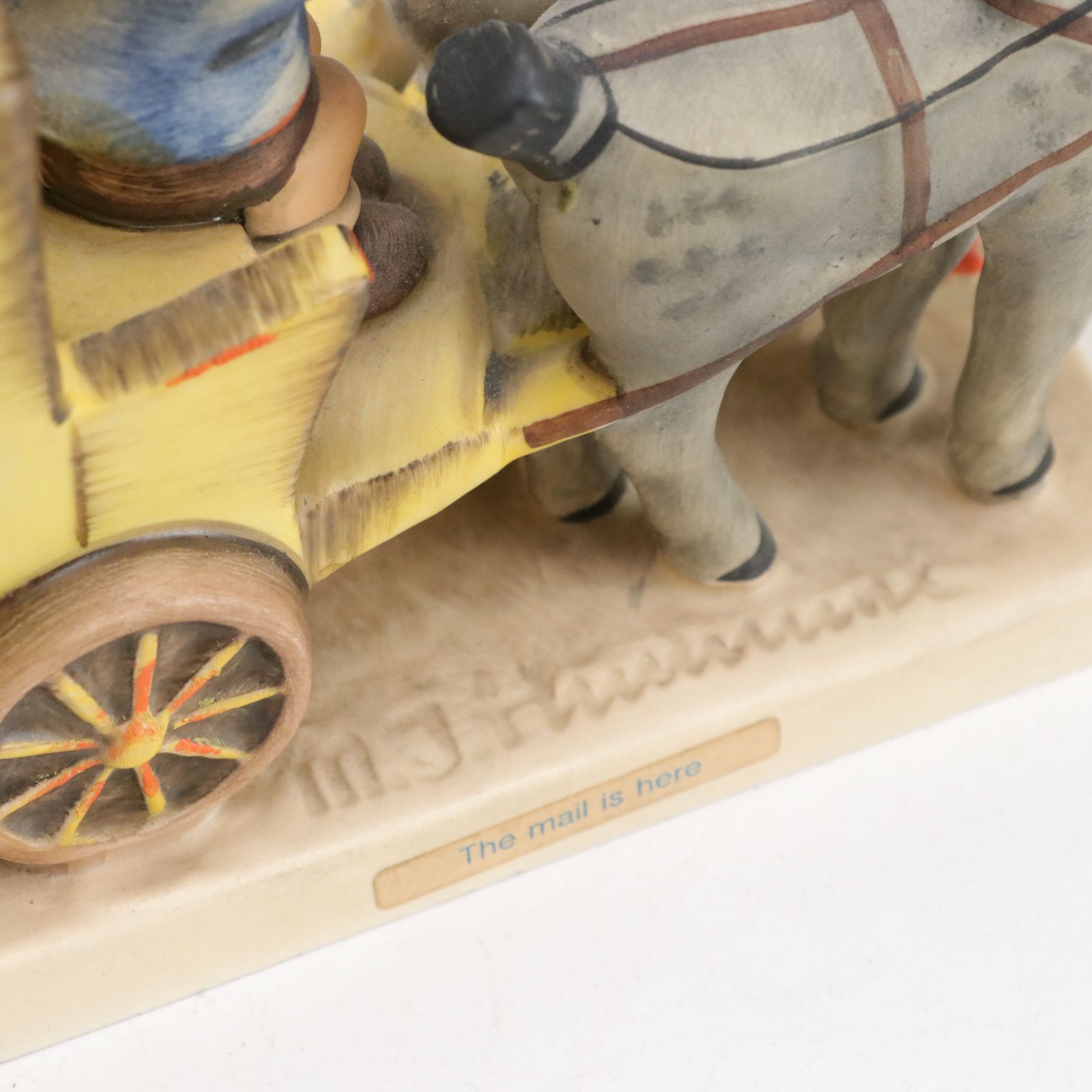 Goebel "The Mail is Here" Figurine & Wall Plaque, Bells & More Hummel Porcelain