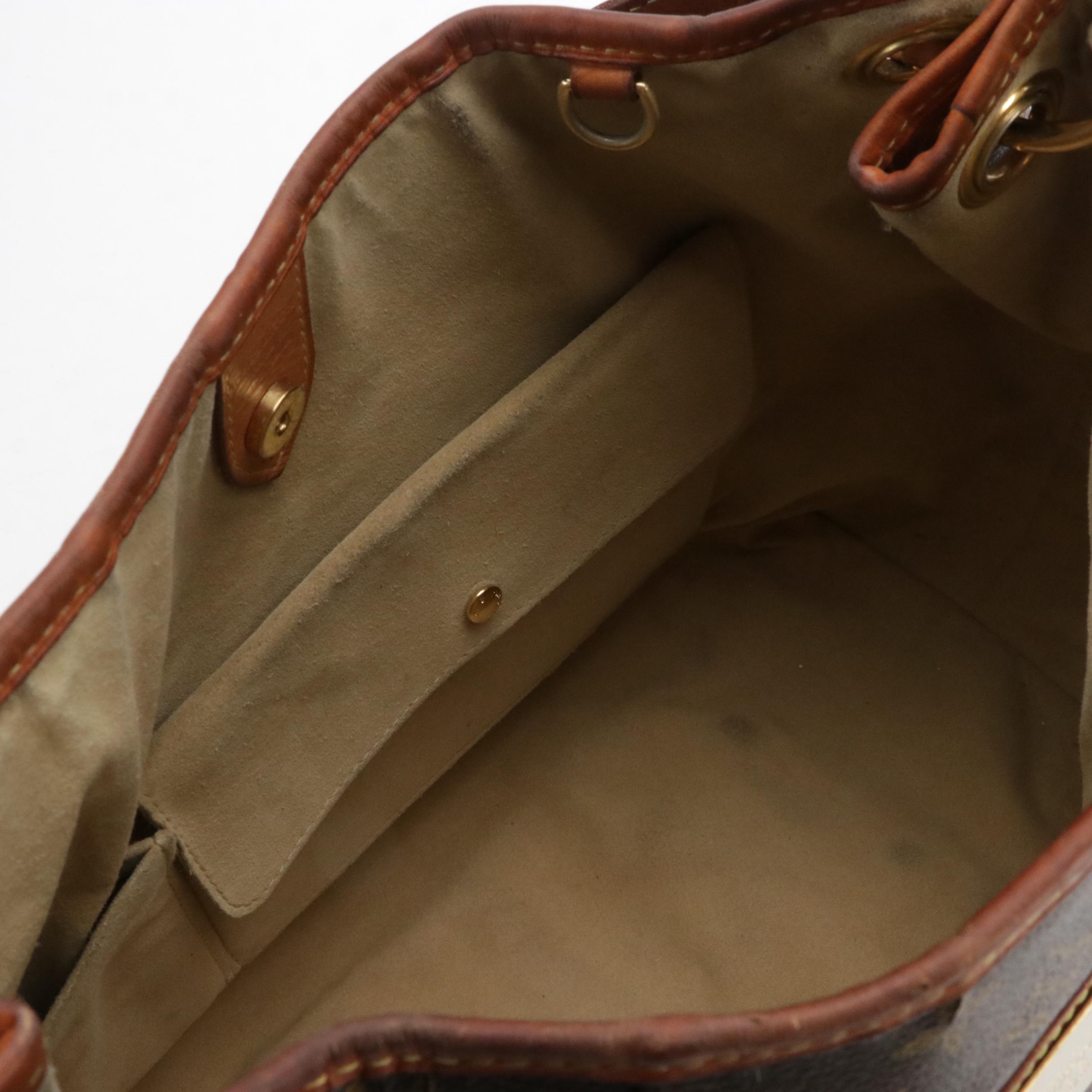 Louis Vuitton Galleria Hobo Shoulder Bag in Monogram Canvas