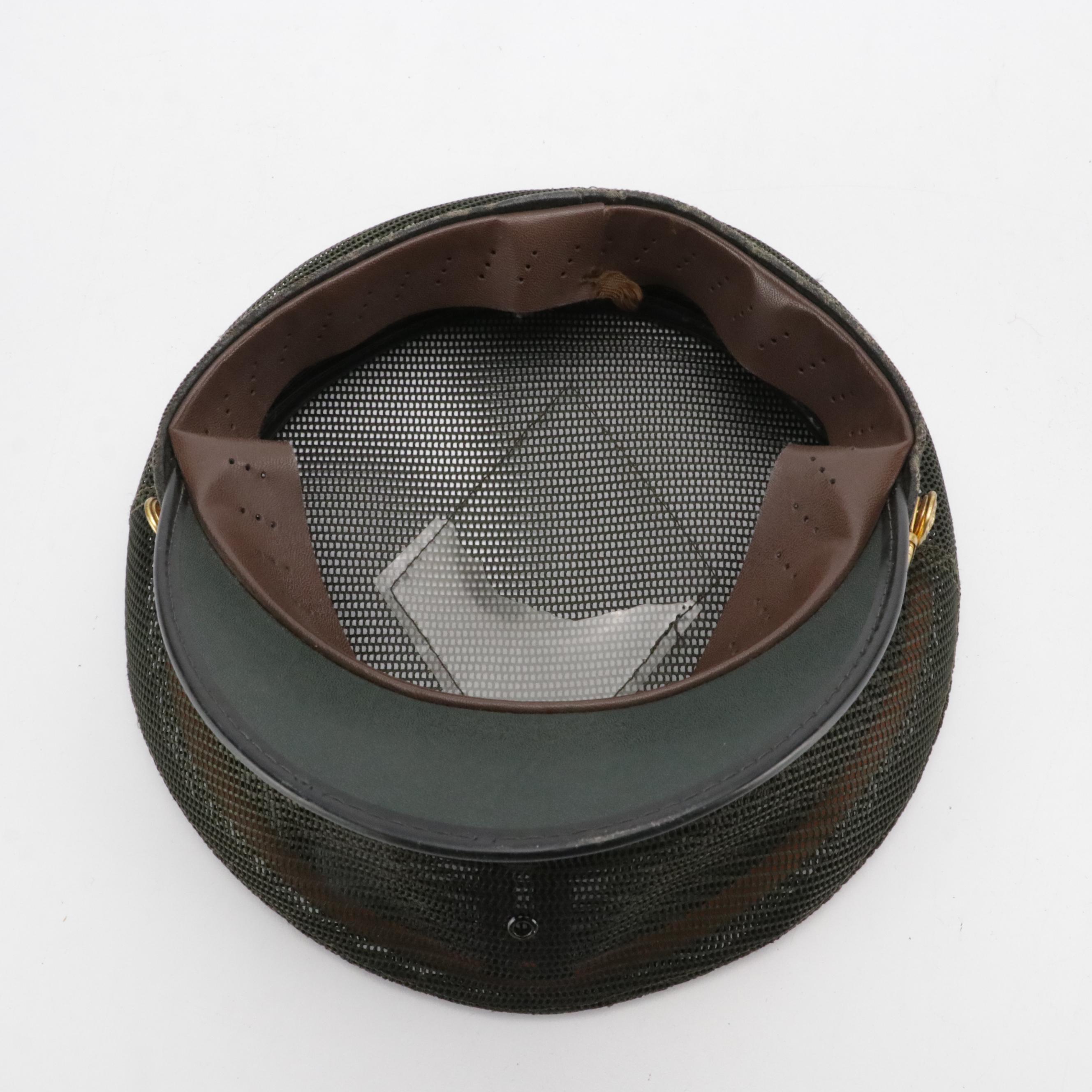 Kant Krack Police/Military Uniform Hat with WWII German Canteen Covers