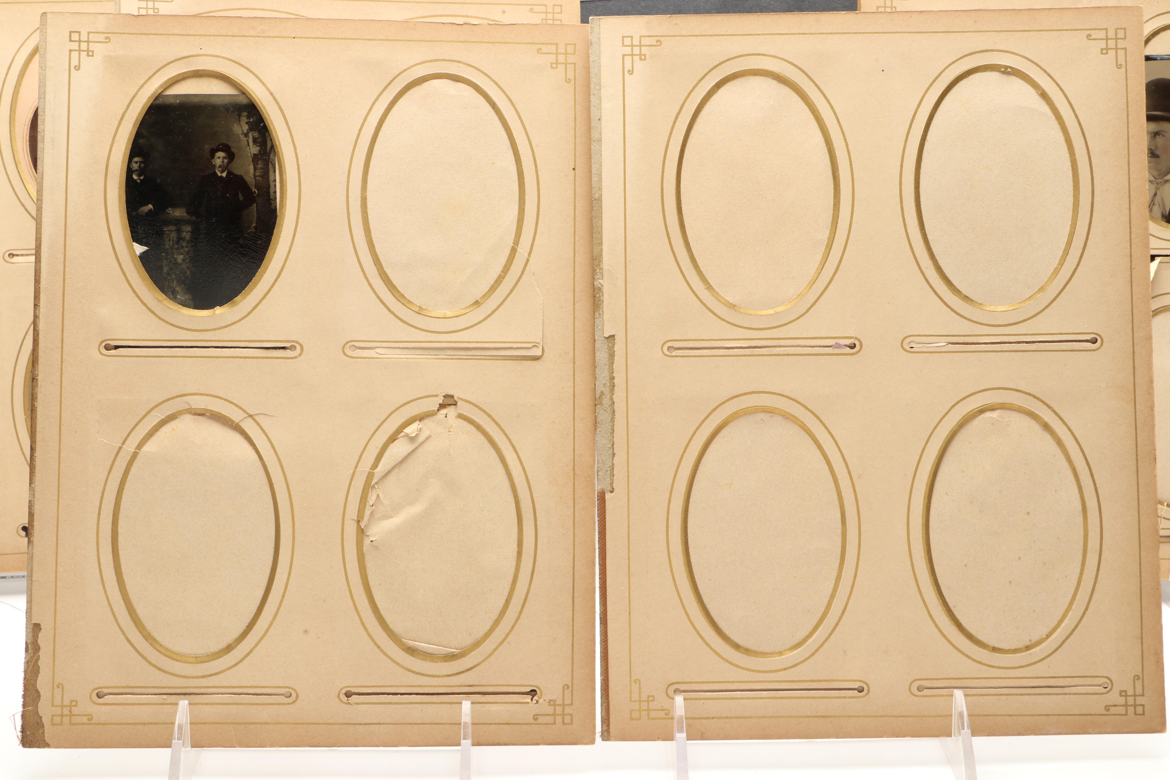 Tintypes with Other Photographs of Men, Women, Scenes and More, 19th Century