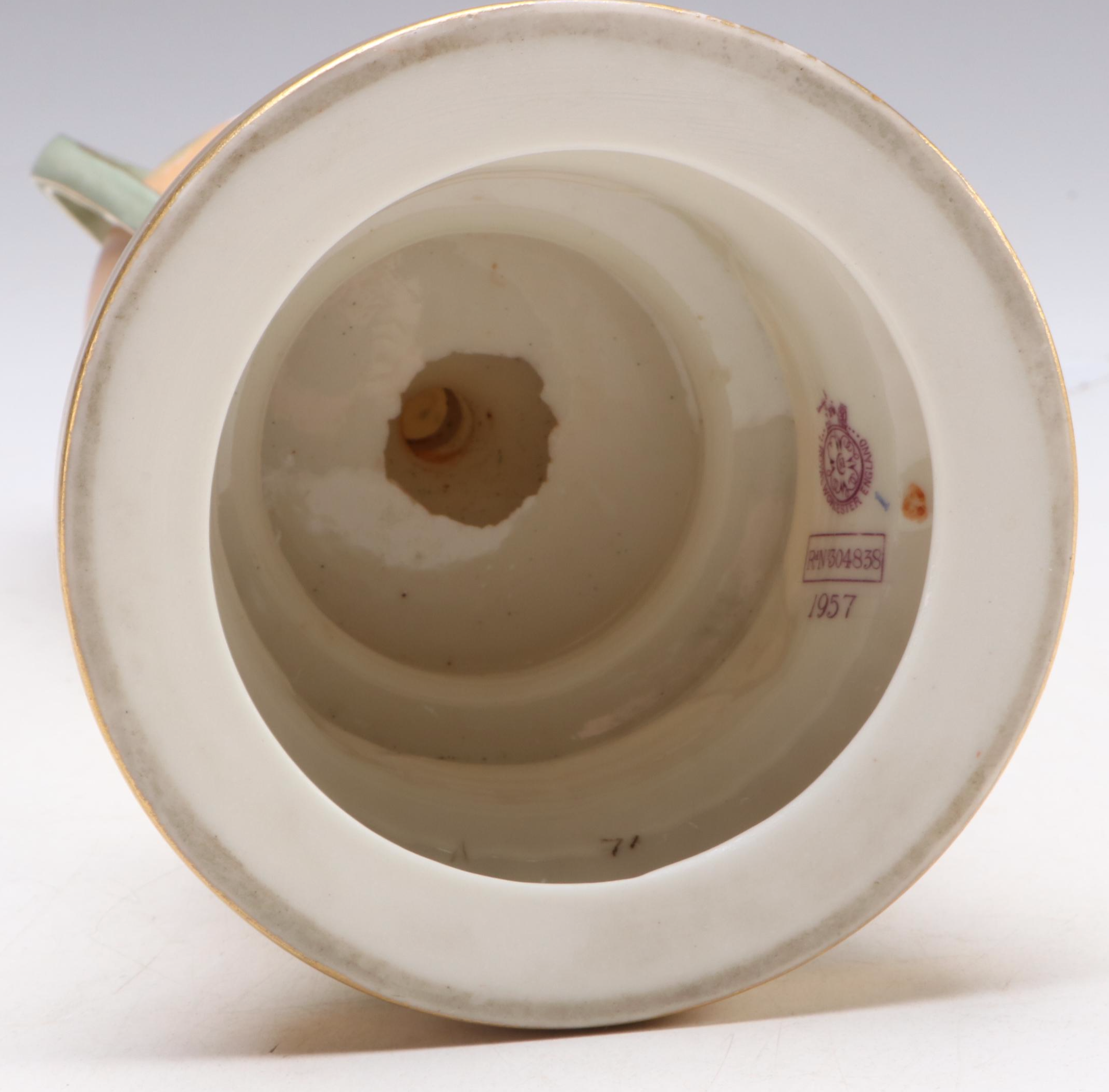 Royal Worcester Aesthetic Movement Blush Ivory Urn Vase, circa 1900