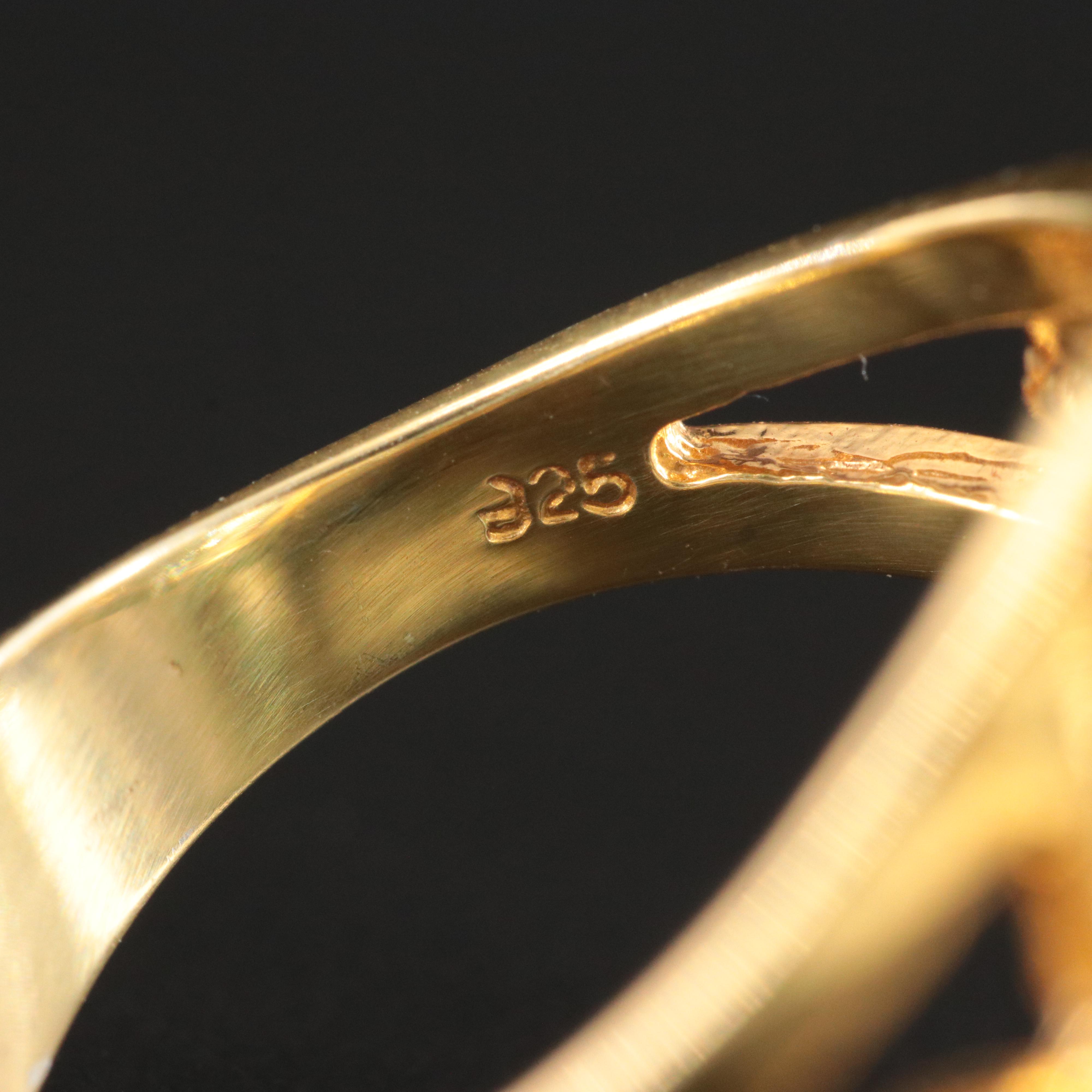 Sterling Prasiolite and Peridot Ring