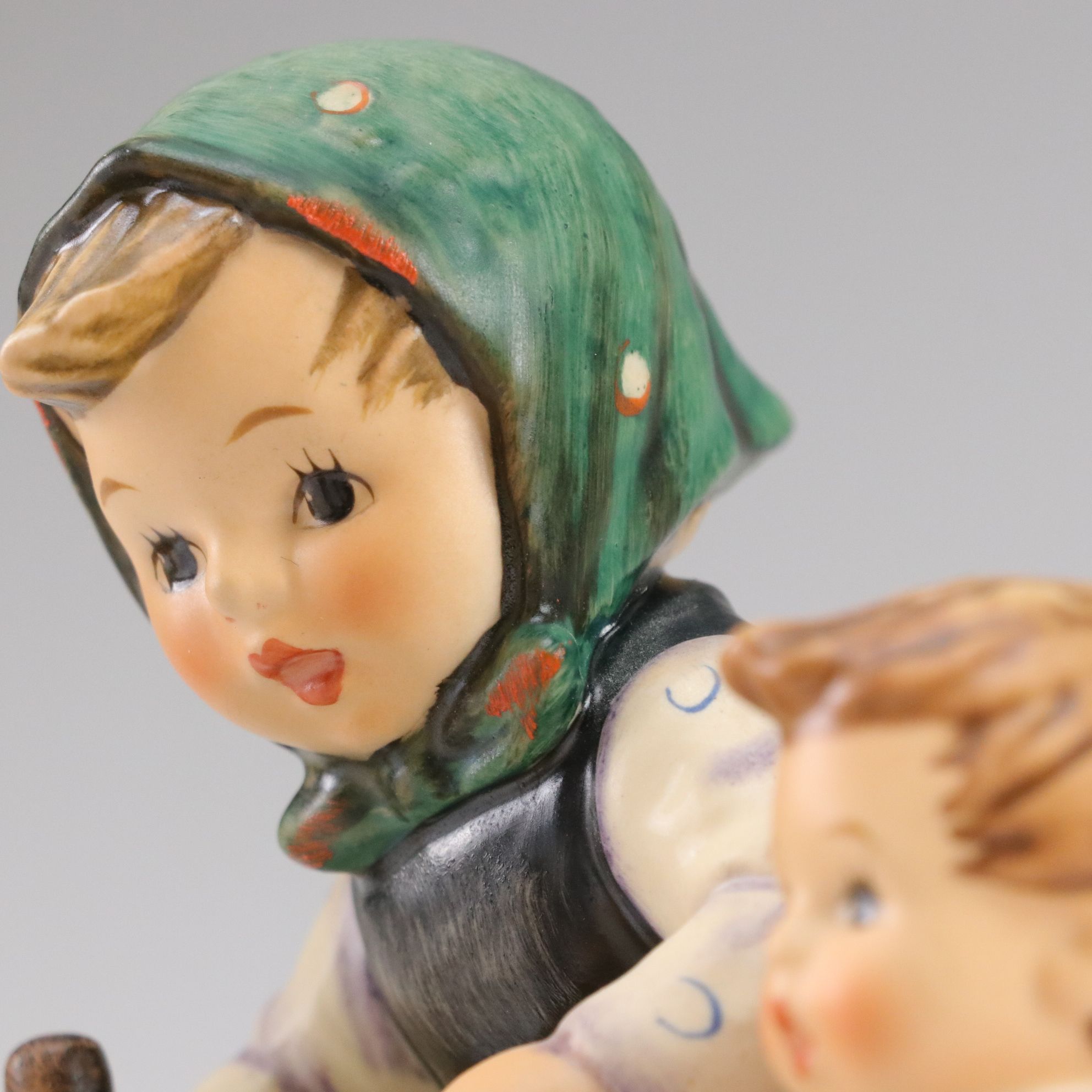 Goebel "Carnival" and "The Botanist" with More Hummel Porcelain Figurines, 1980s