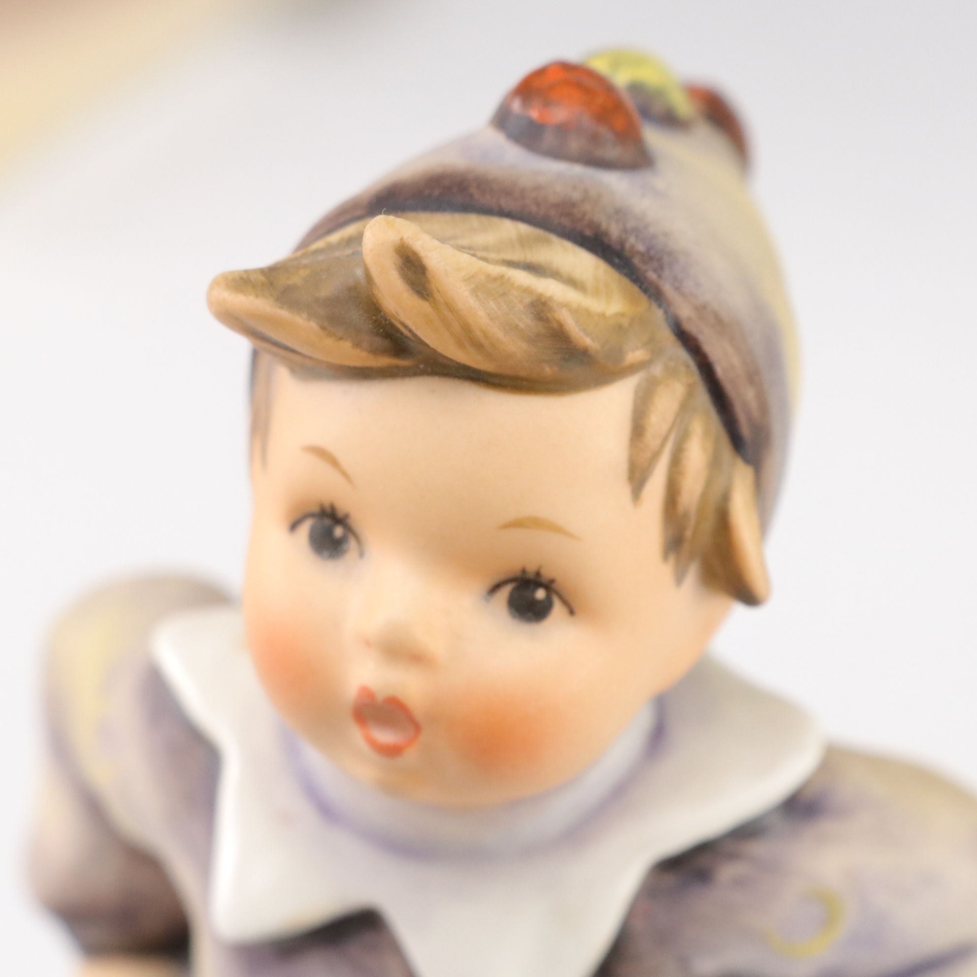 Goebel "Carnival" and "The Botanist" with More Hummel Porcelain Figurines, 1980s