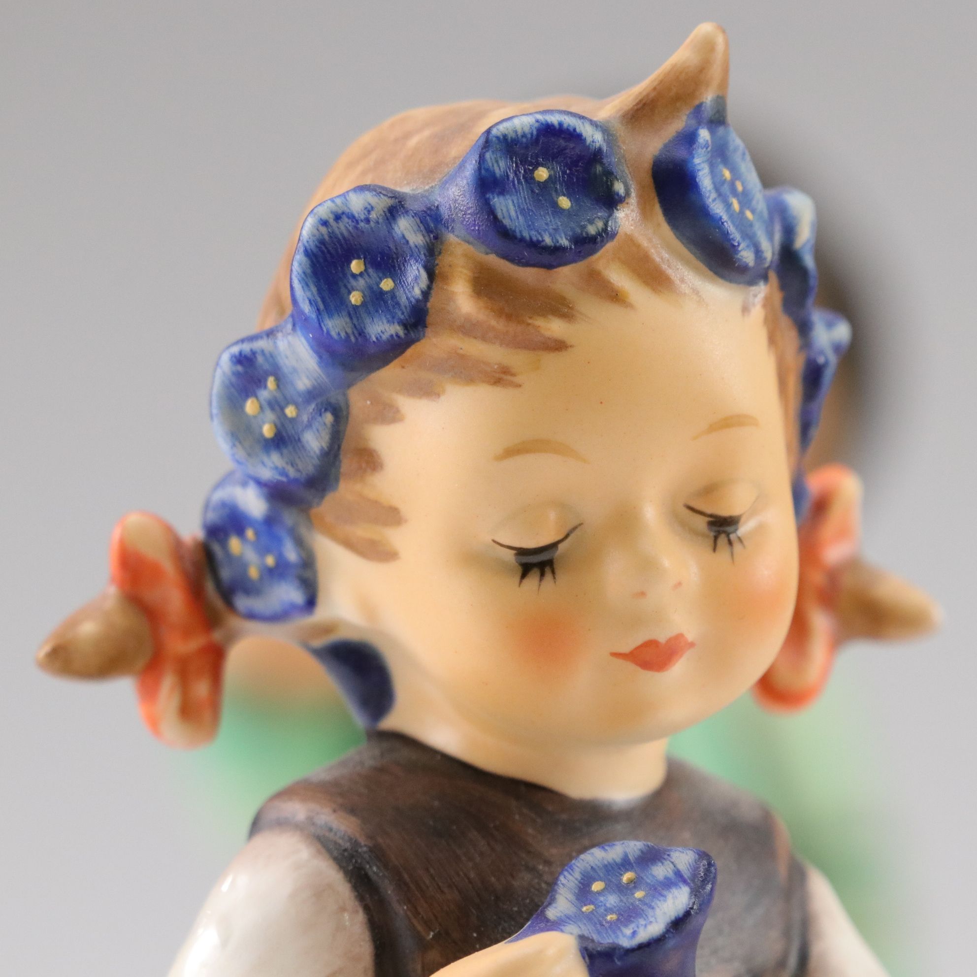 Goebel "Carnival" and "The Botanist" with More Hummel Porcelain Figurines, 1980s