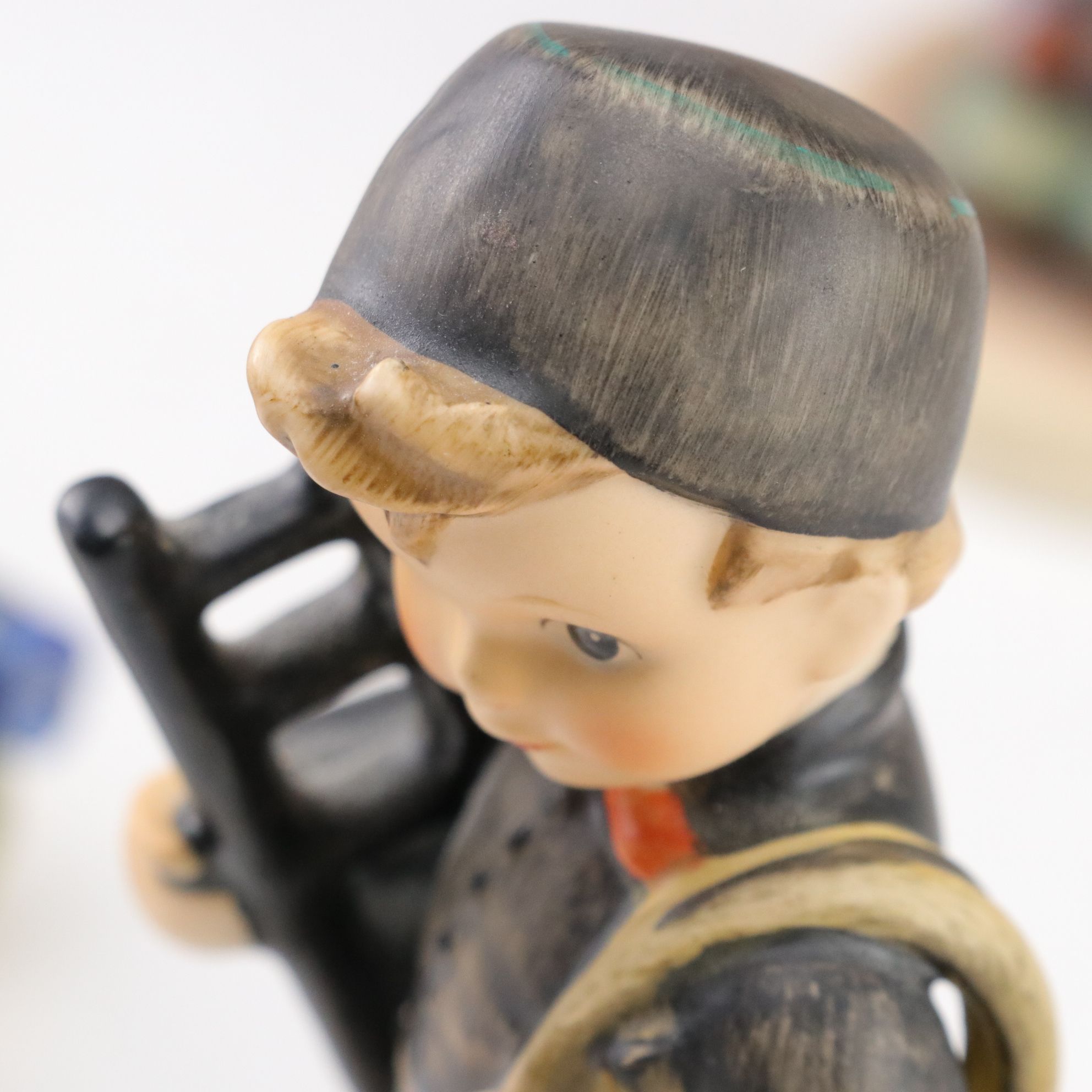 Goebel "Carnival" and "The Botanist" with More Hummel Porcelain Figurines, 1980s