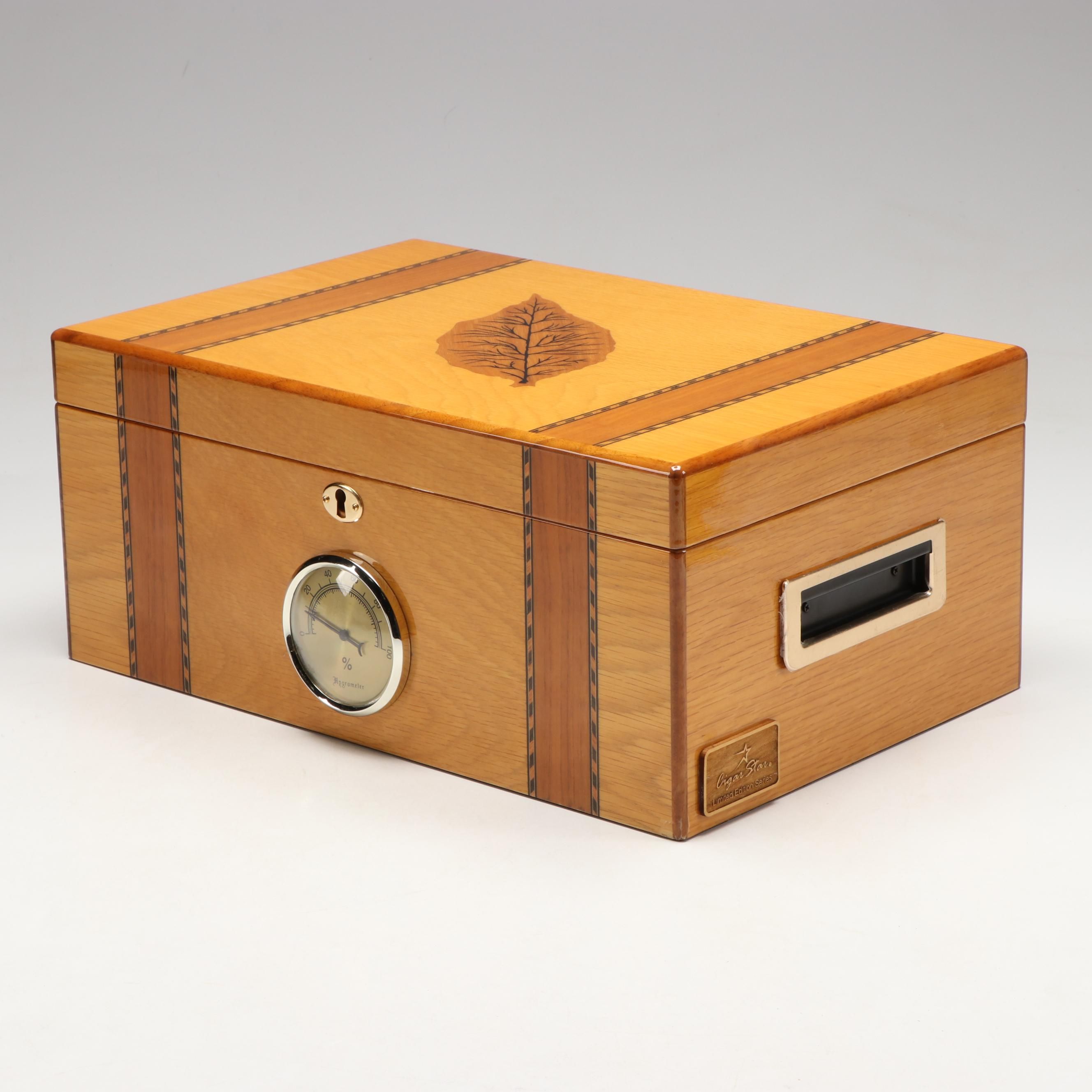 Cigar Star Limited Edition Wood Humidor