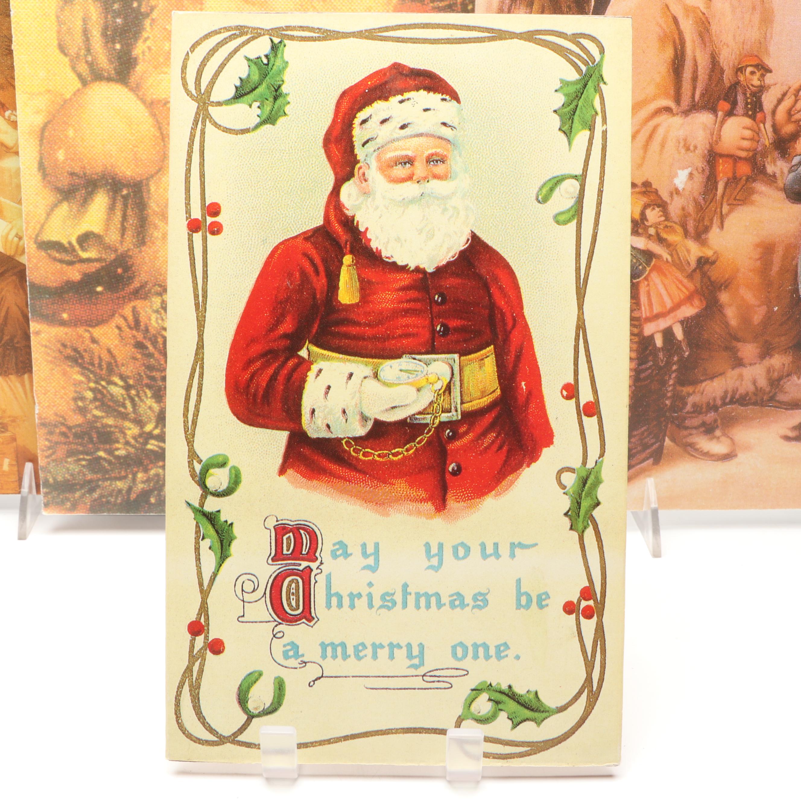 Victorian Reproduction Christmas Prints and Holiday Cards