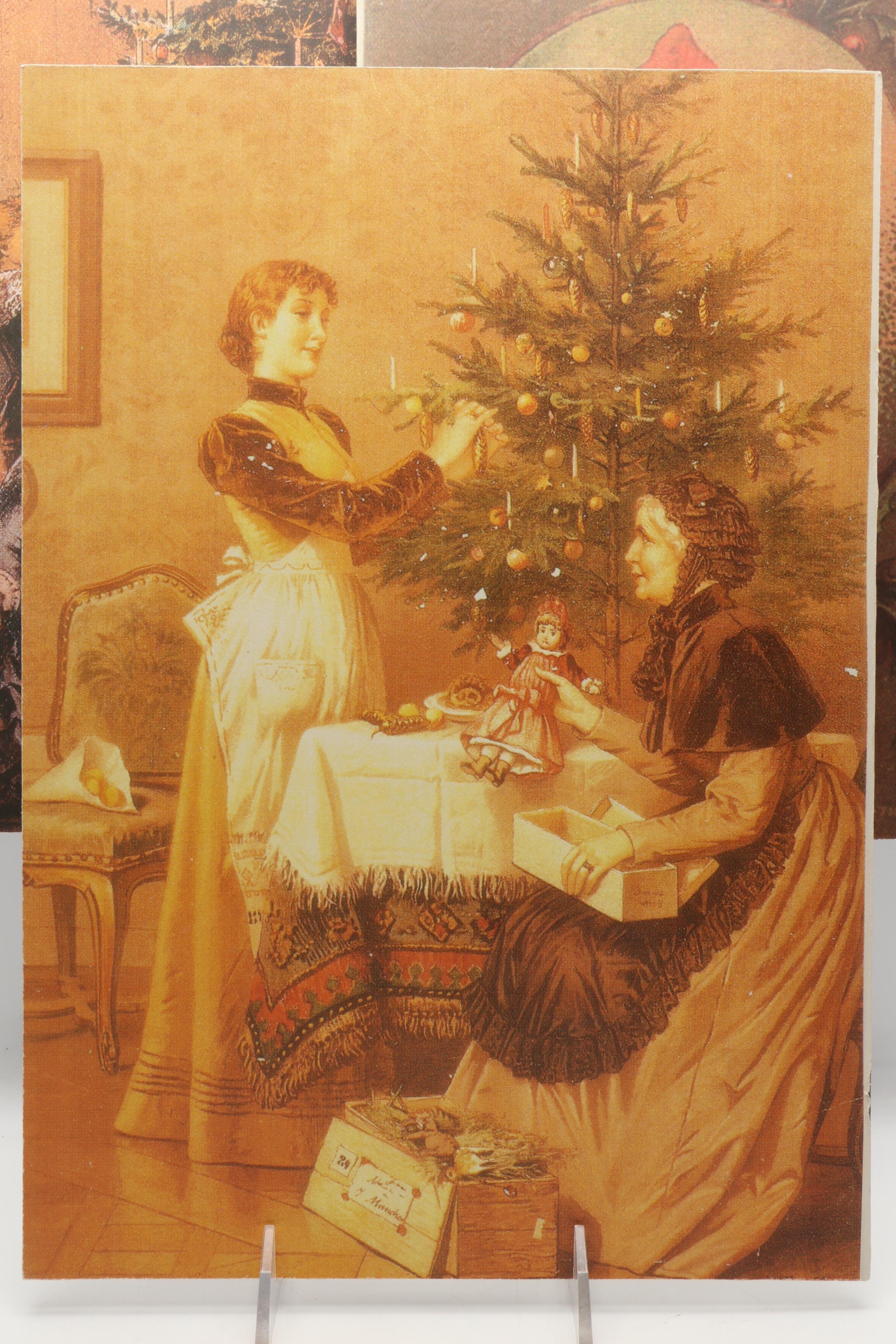 Victorian Reproduction Christmas Prints and Holiday Cards