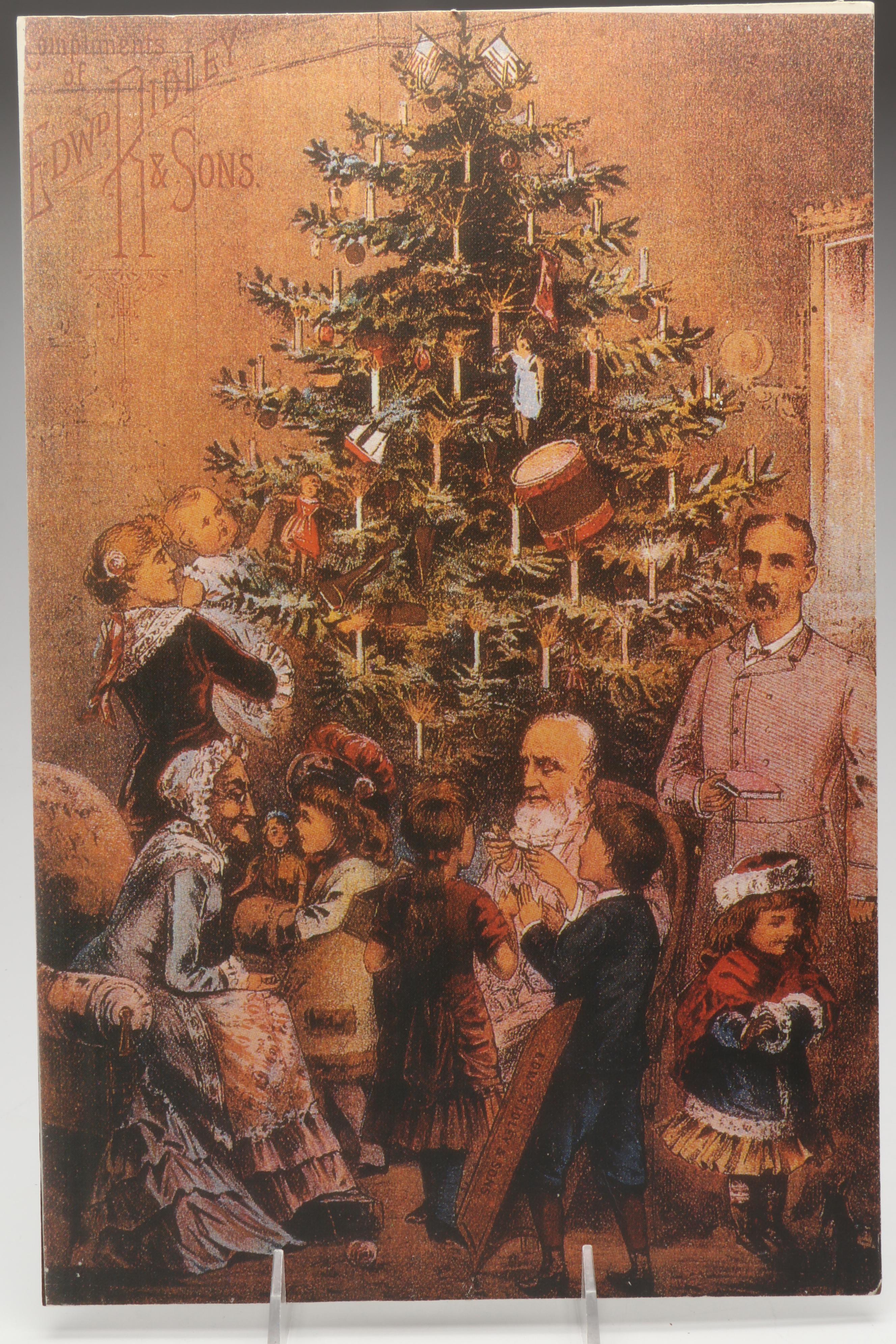 Victorian Reproduction Christmas Prints and Holiday Cards