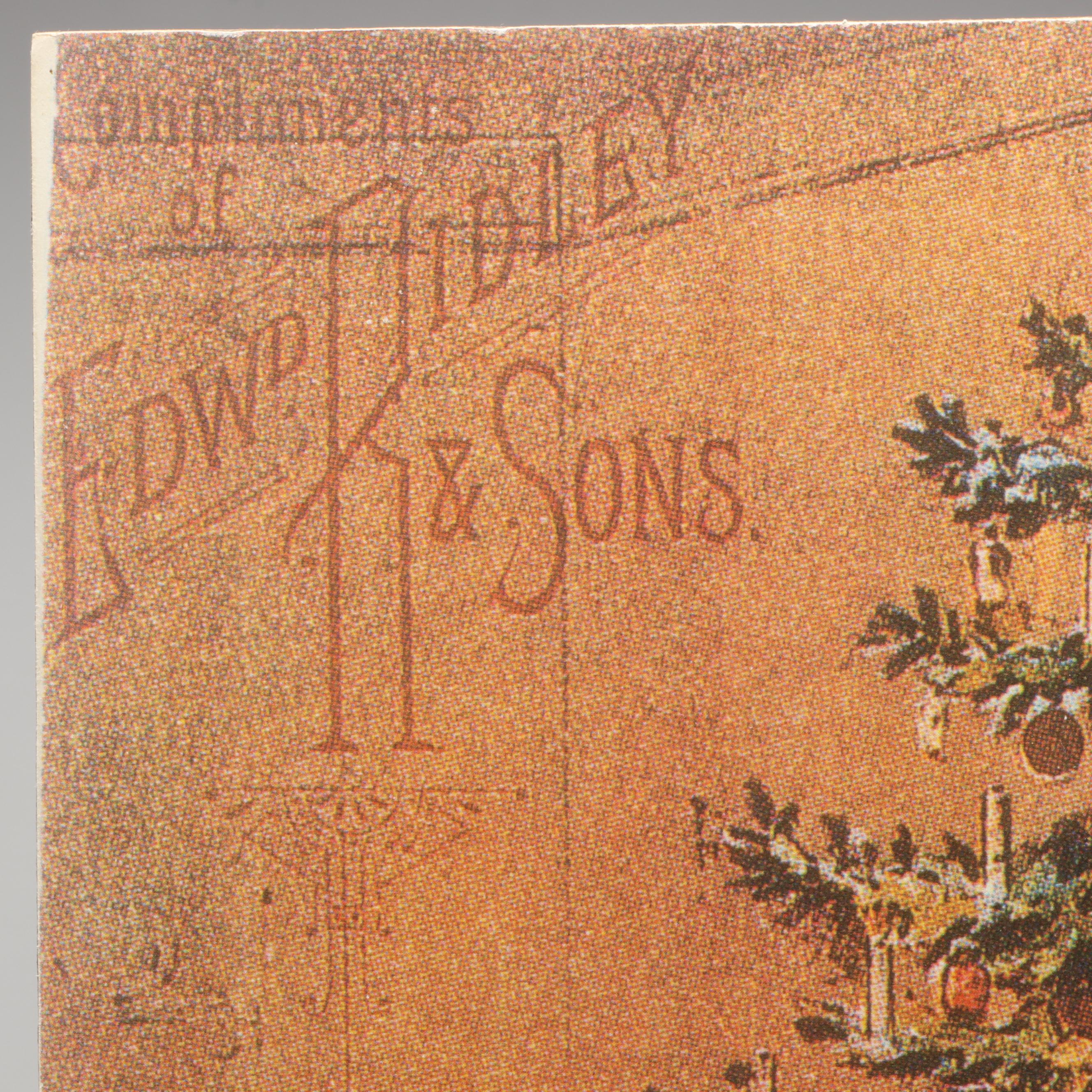 Victorian Reproduction Christmas Prints and Holiday Cards