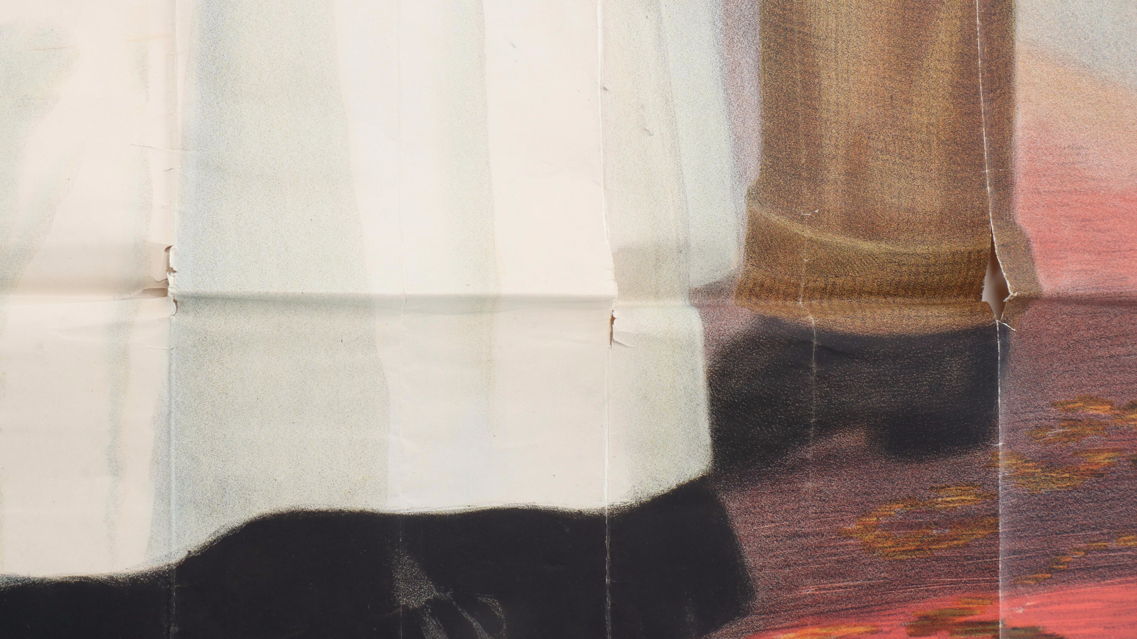 Charles Frohman's Company "David Harum" Lithograph Poster, 1901