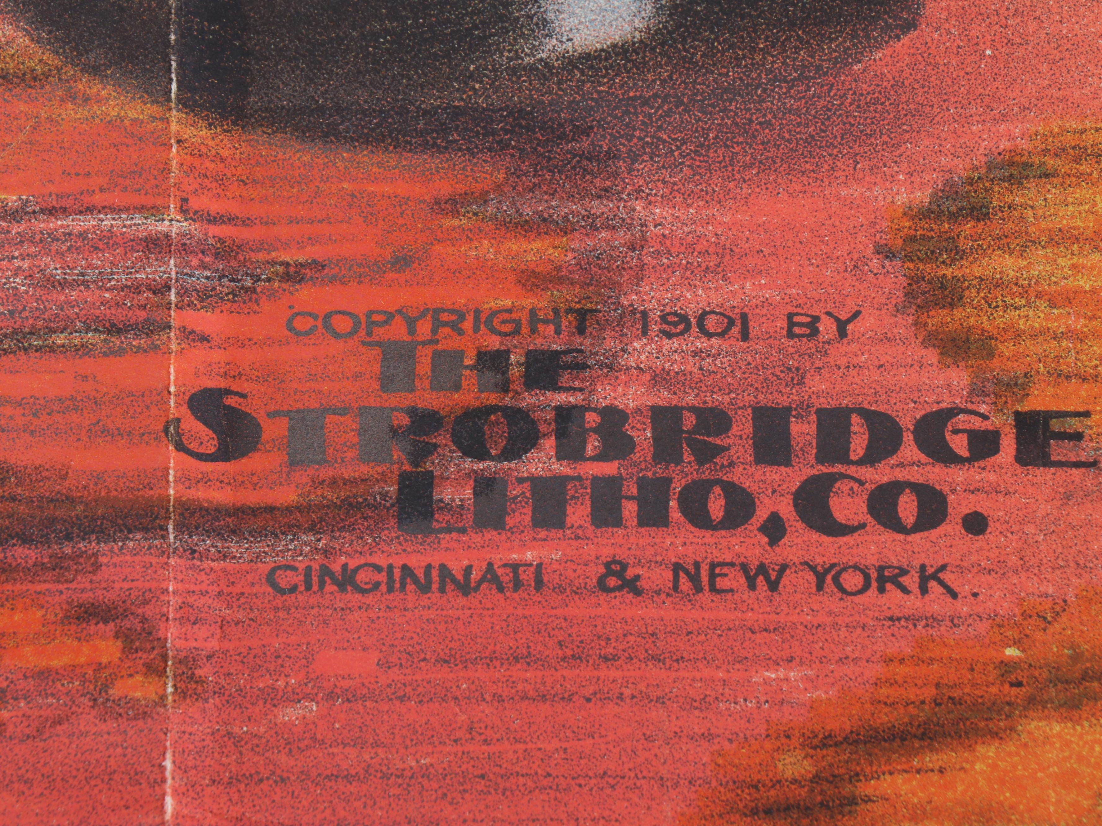 Charles Frohman's Company "David Harum" Lithograph Poster, 1901