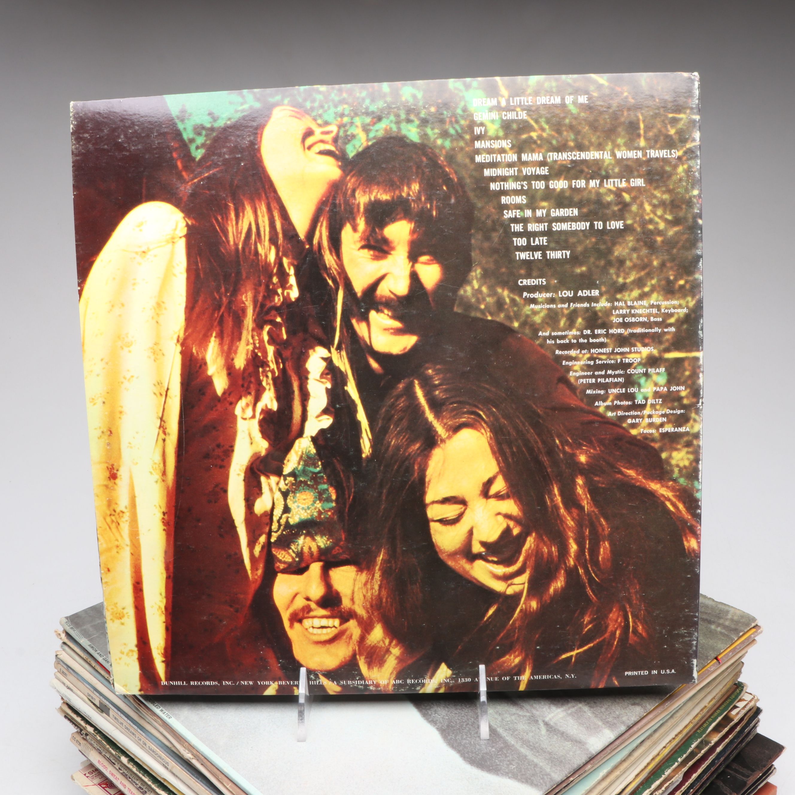 The Mamas & The Papas, Simon and Garfunkel, Santana and More Vinyl Records