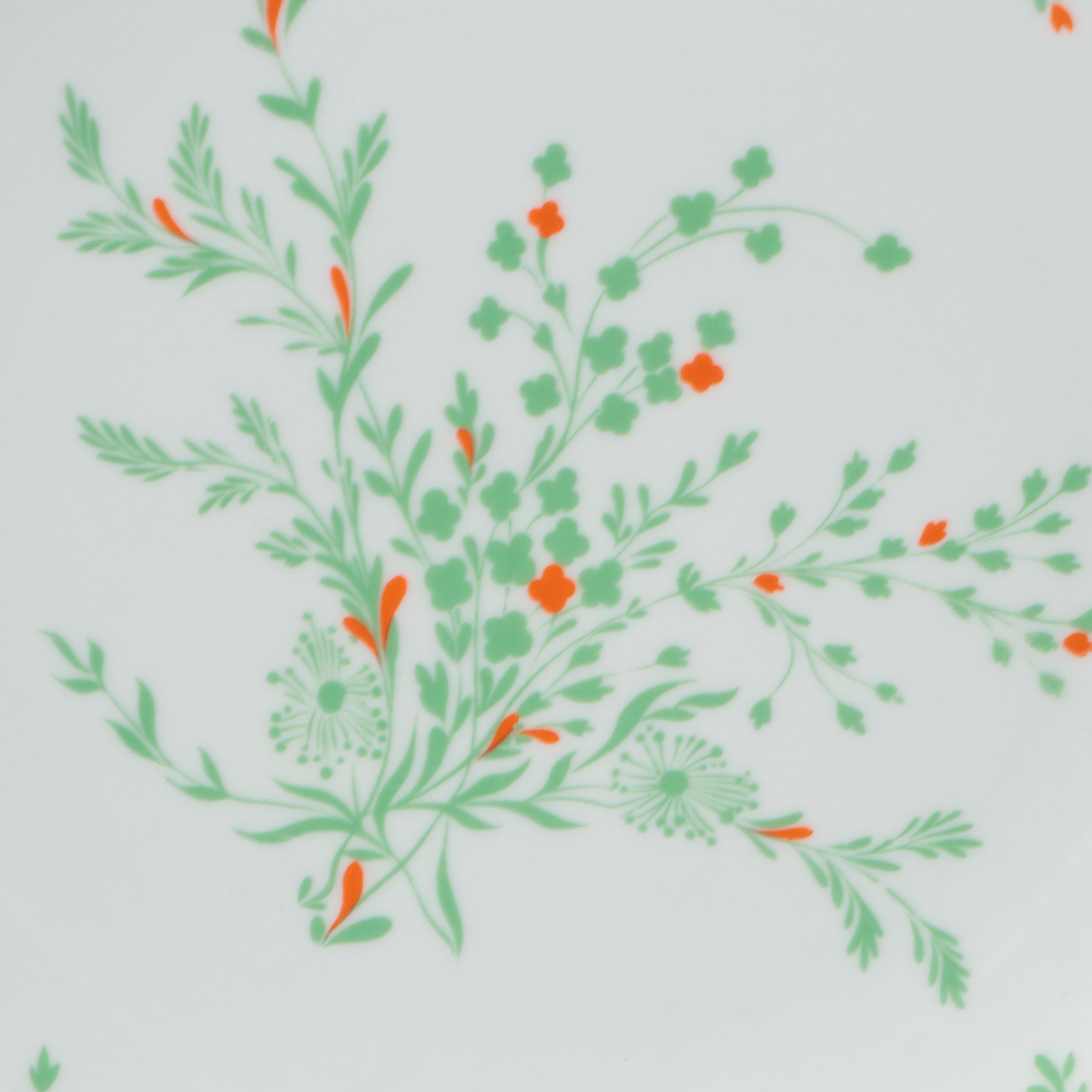 D. Porthault French Porcelain Floral Dinnerware