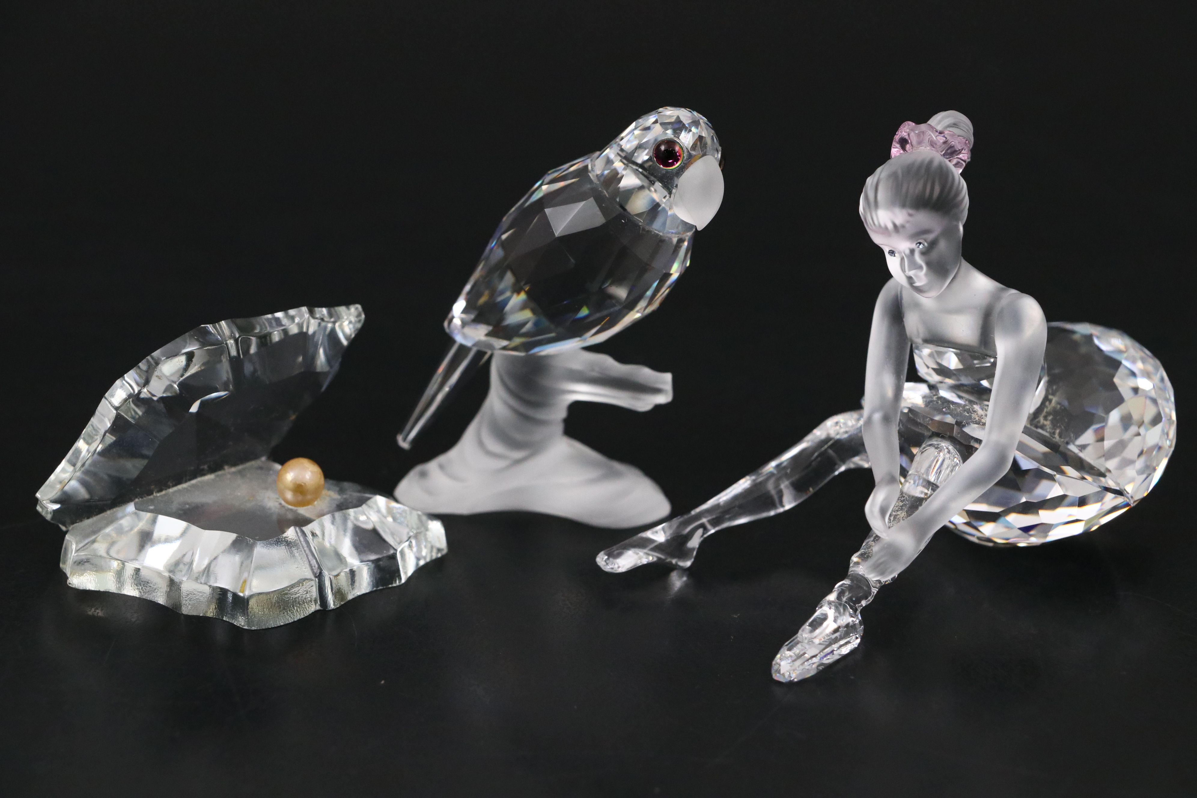 Swarovski Crystal Ballerina and Animal Figurines