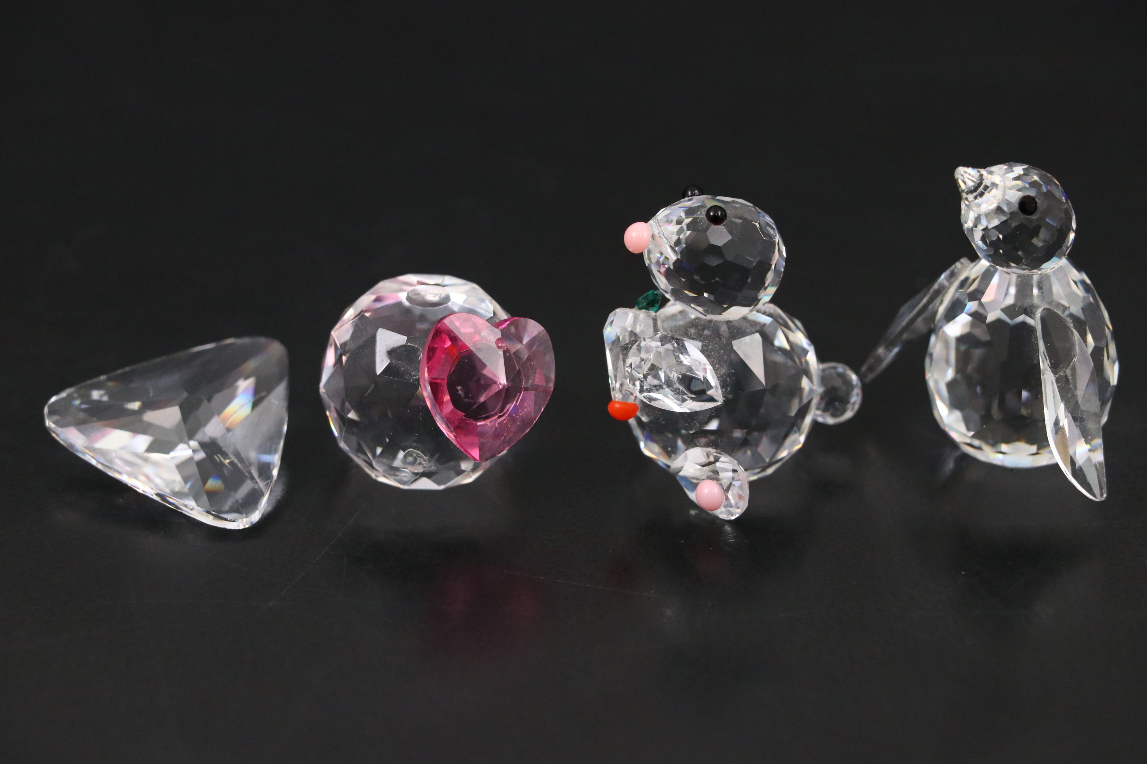 Swarovski Crystal Ballerina and Animal Figurines