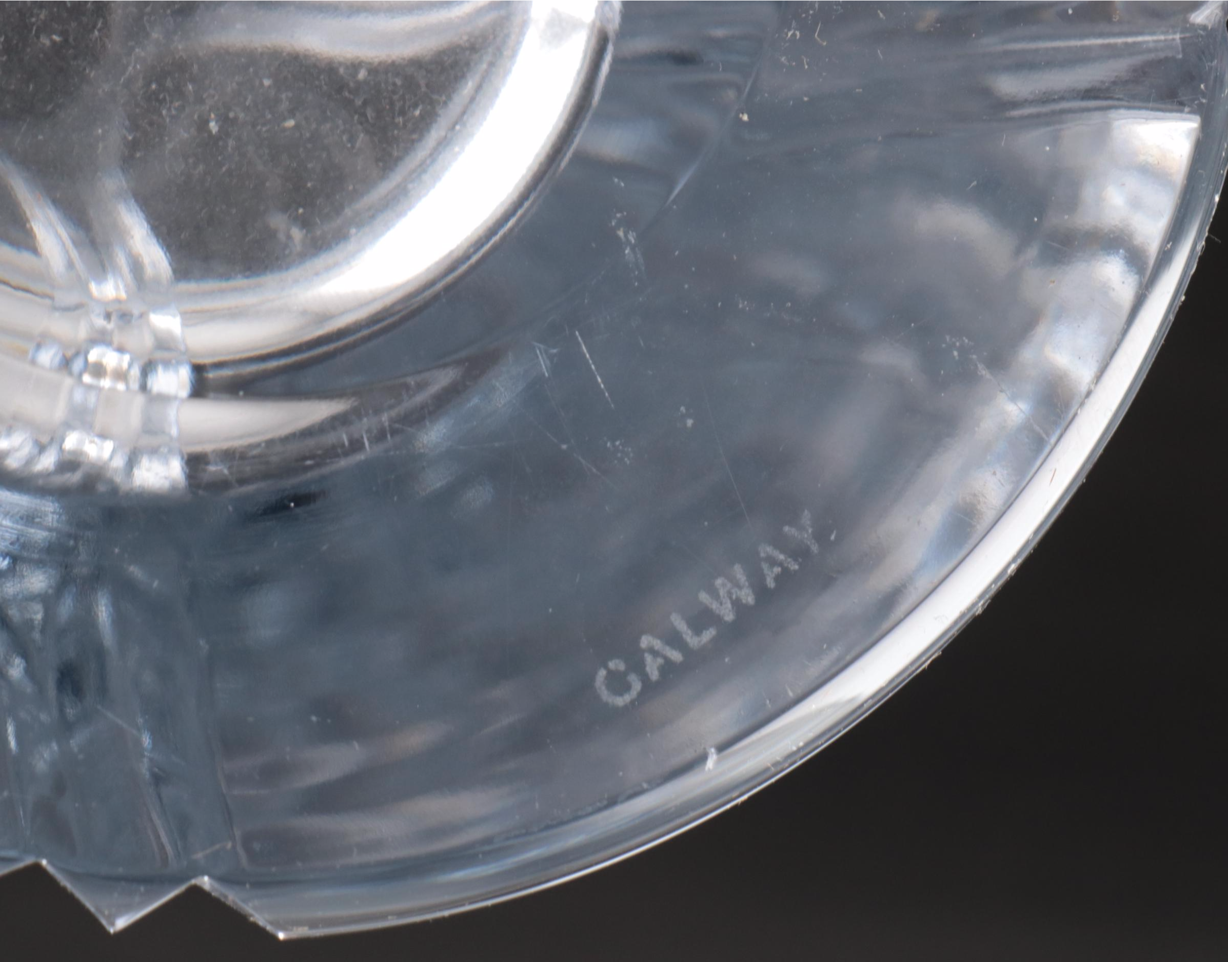 Stuart Crystal Plate with Galway and Other Crystal Vases