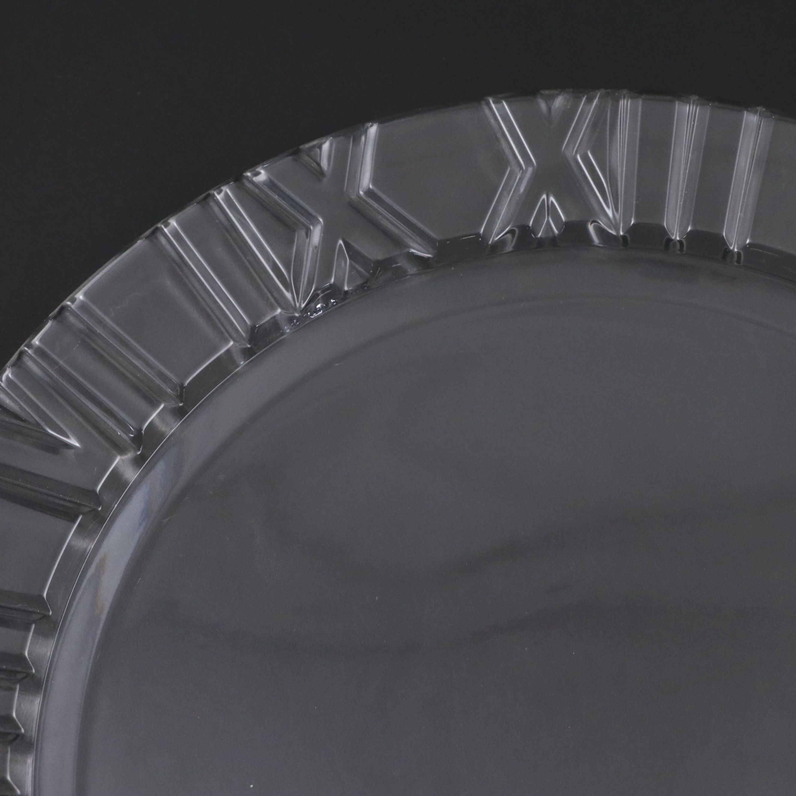 Tiffany & Co. "Atlas" Crystal Platter