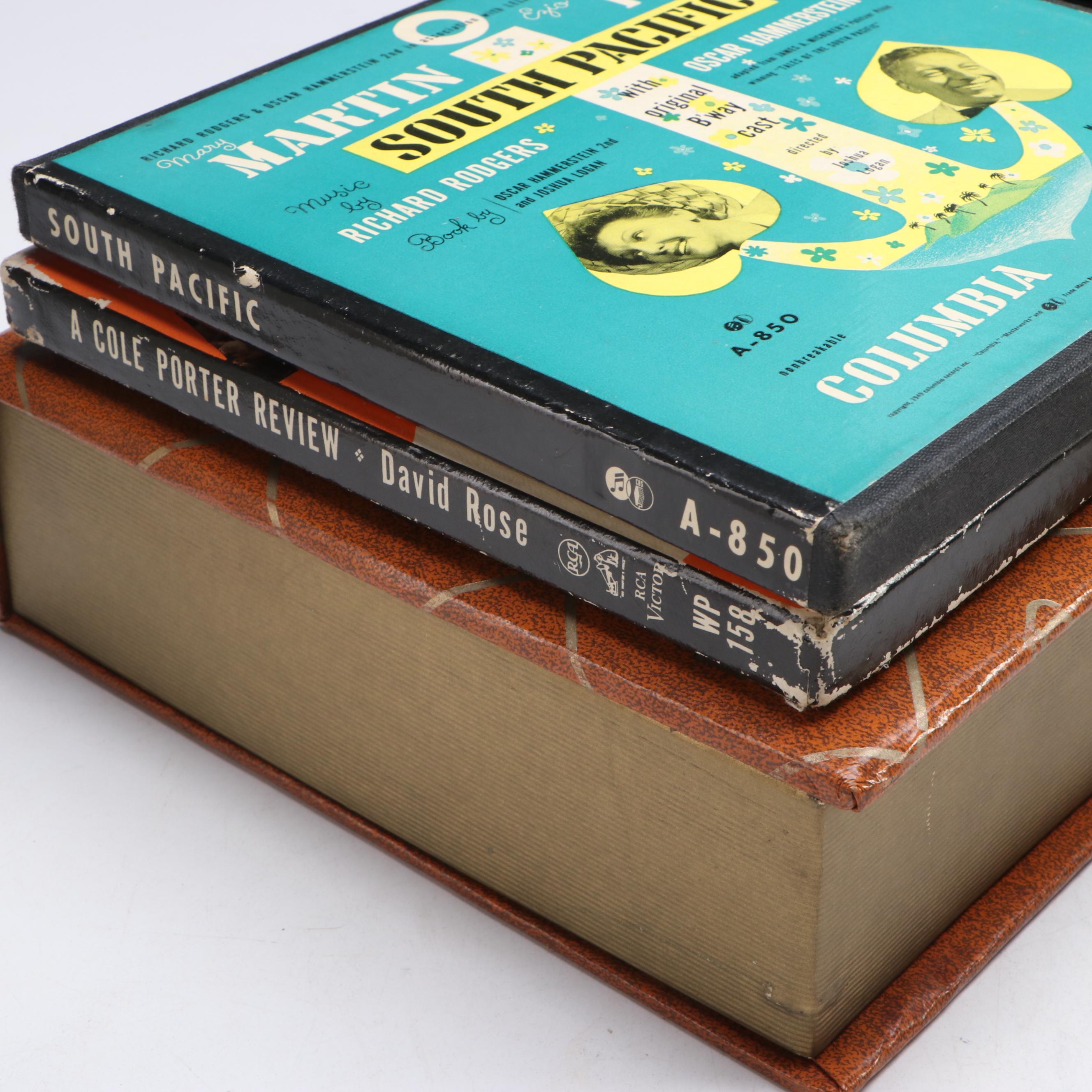 Mantovani "Greensleeves" with More 7" and 12" Vinyl Records, Mid to Late 20th C.