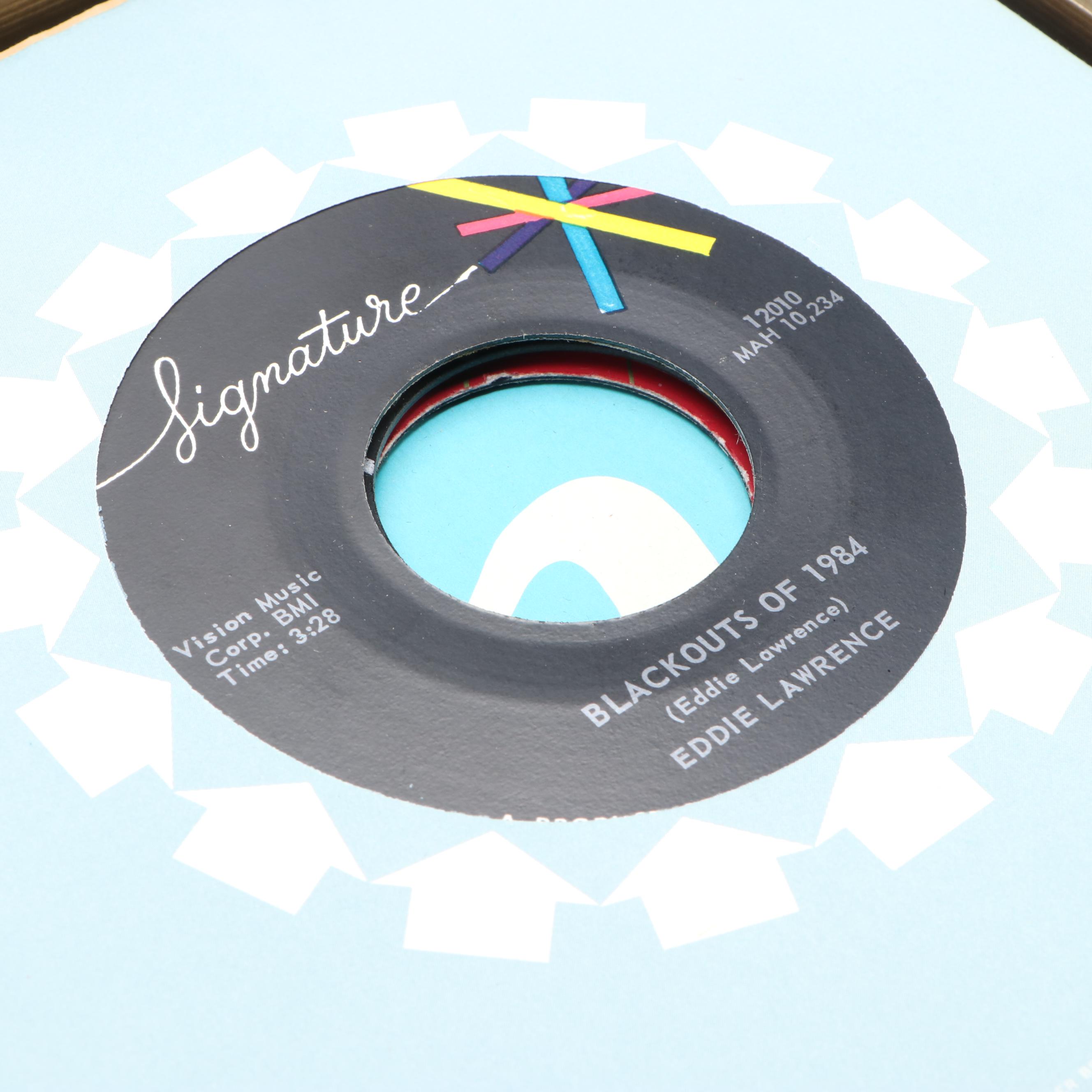 Mantovani "Greensleeves" with More 7" and 12" Vinyl Records, Mid to Late 20th C.