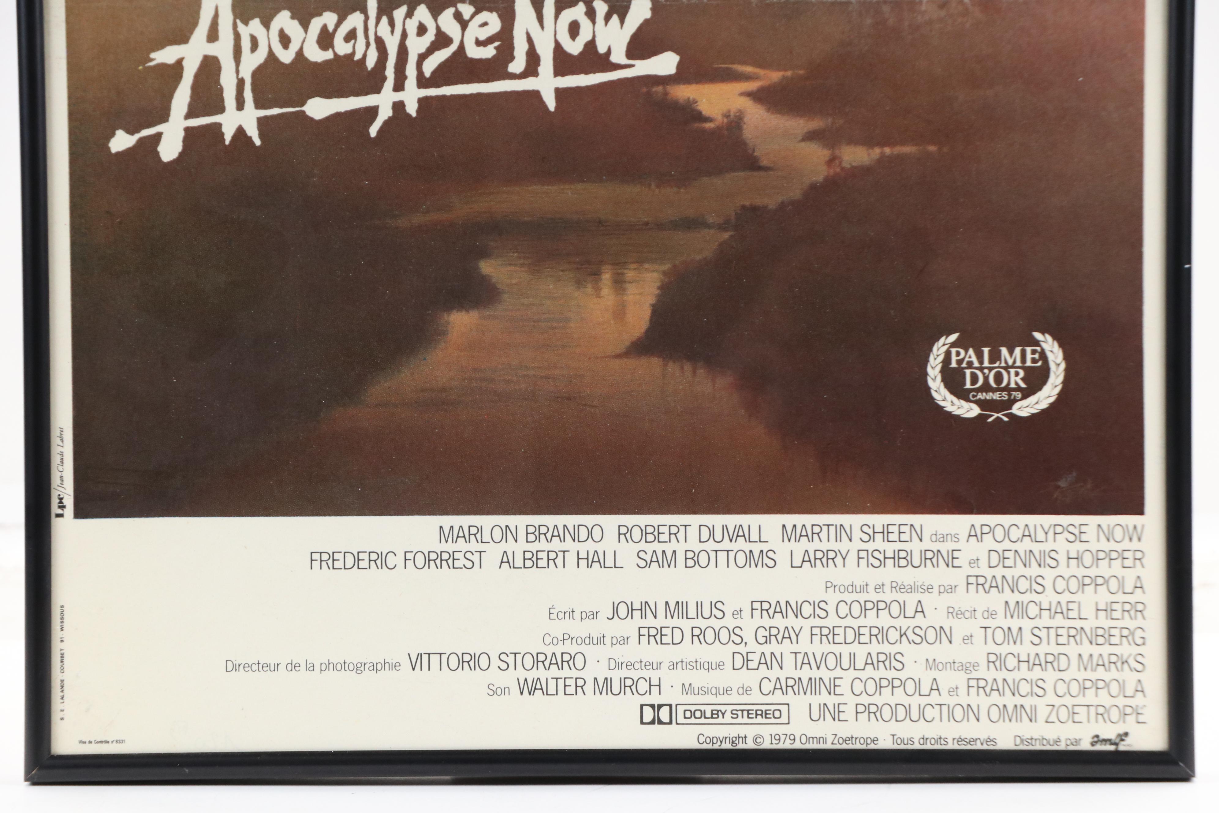 "Apocalypse Now" 1979 Movie Poster