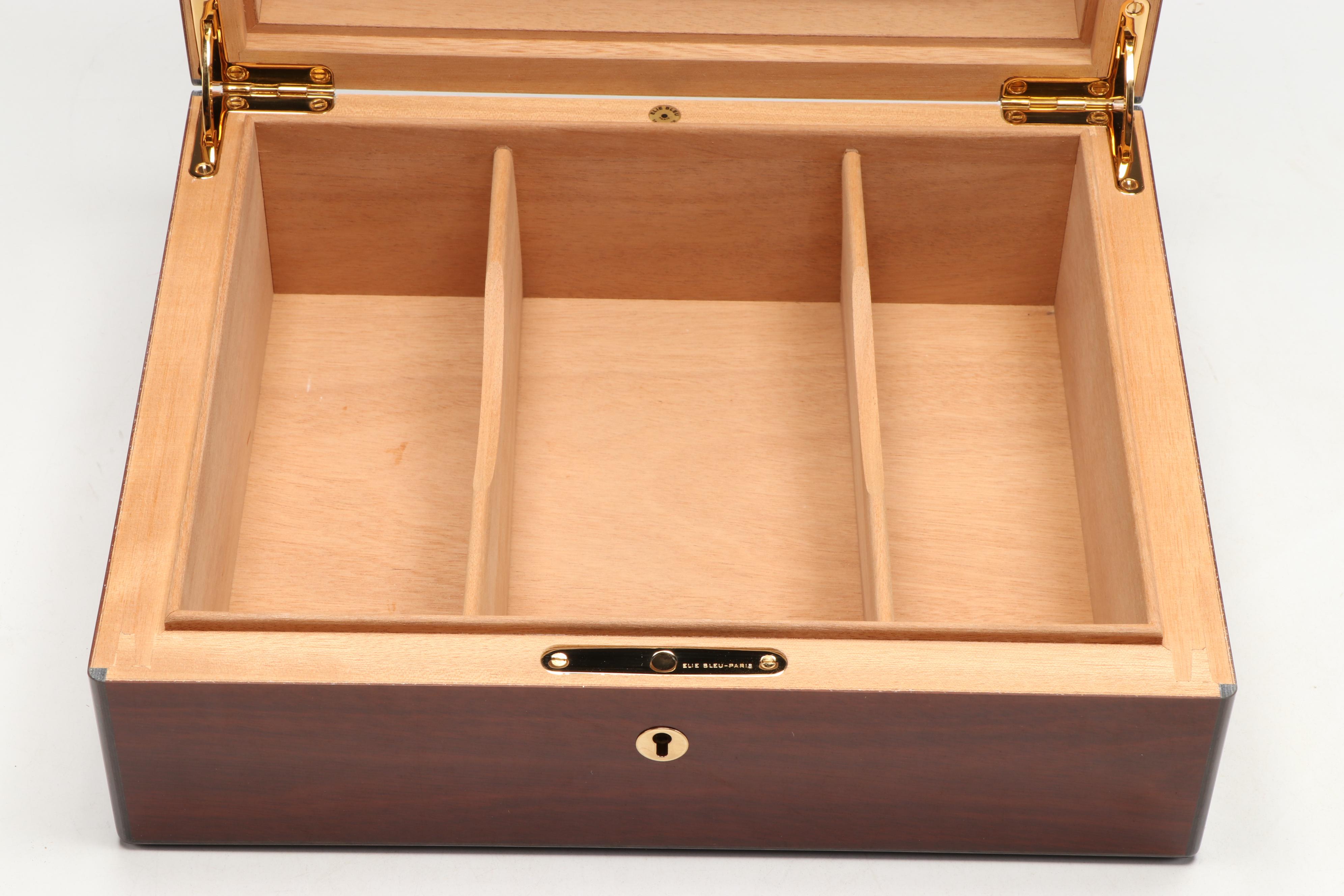 Elie Bleu "Atlantic Jara" Wood Humidor
