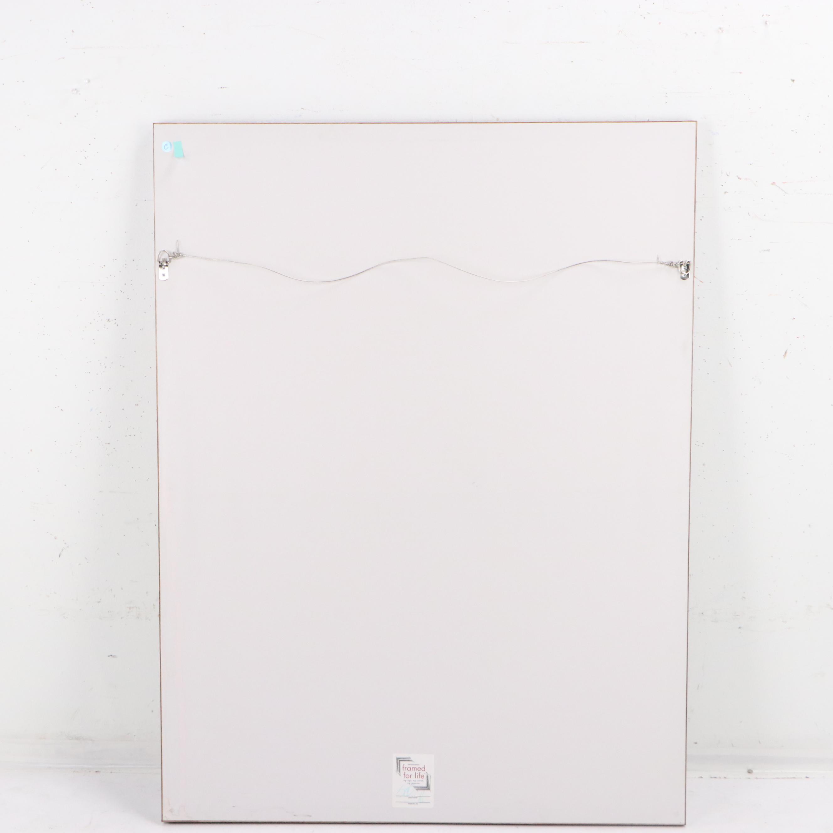 Color Lithograph Travel Poster "Bretagne" After F. Hugo d'Alesi, 1897