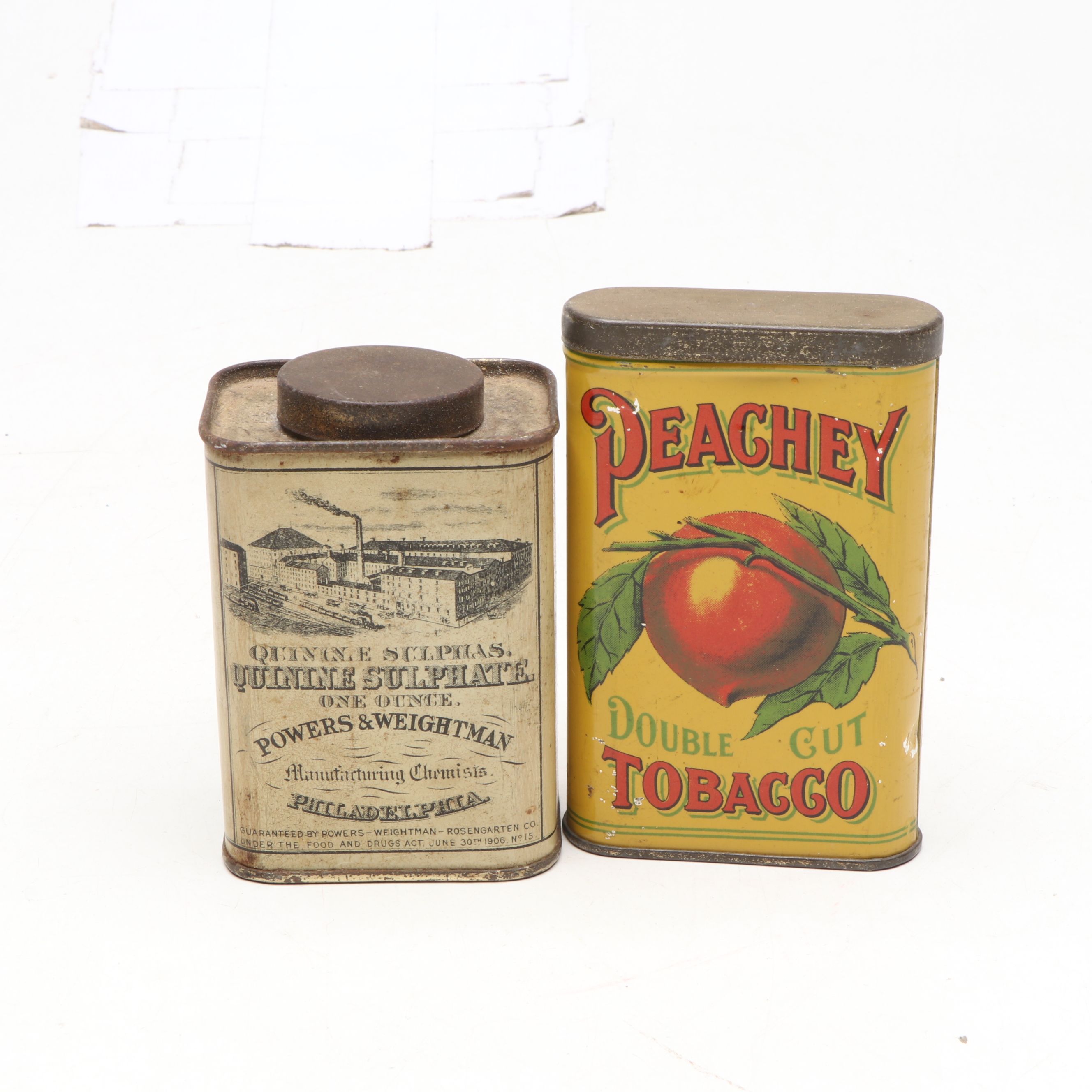 William Sears & Co. Wafer Tin with Wall Mount Coffee Grinder and Other Décor