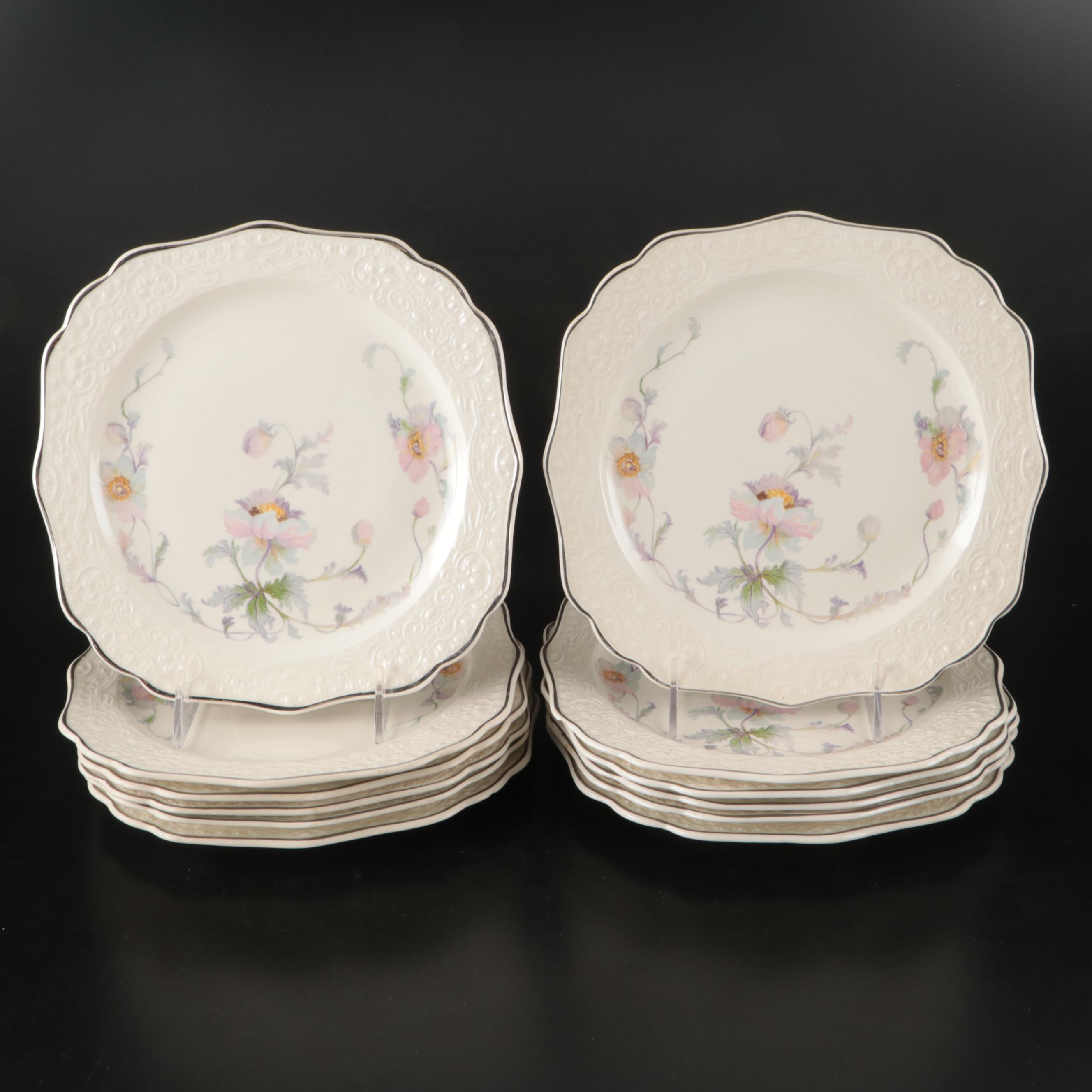 Thompson Pottery Floral Ceramic Dinnerware
