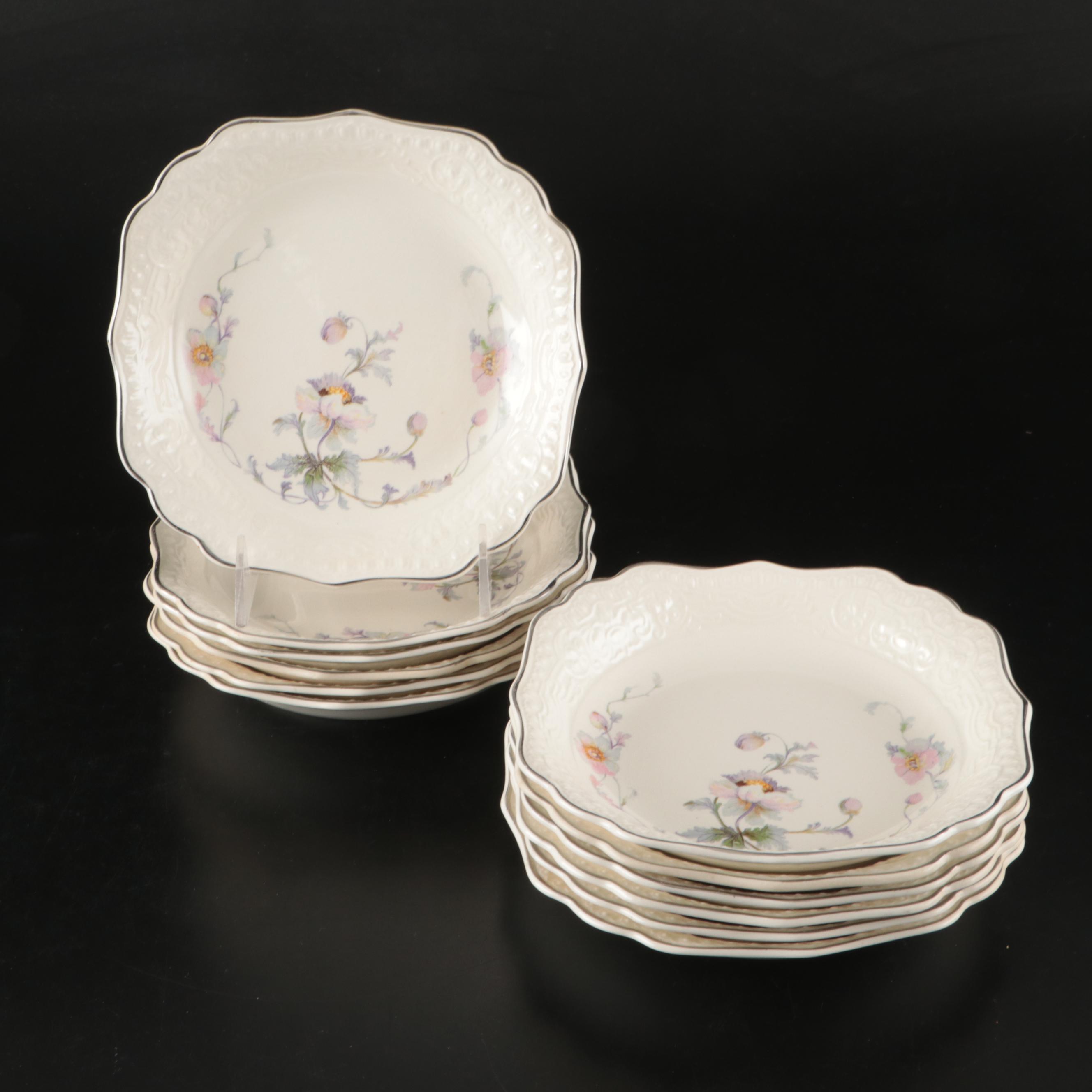 Thompson Pottery Floral Ceramic Dinnerware