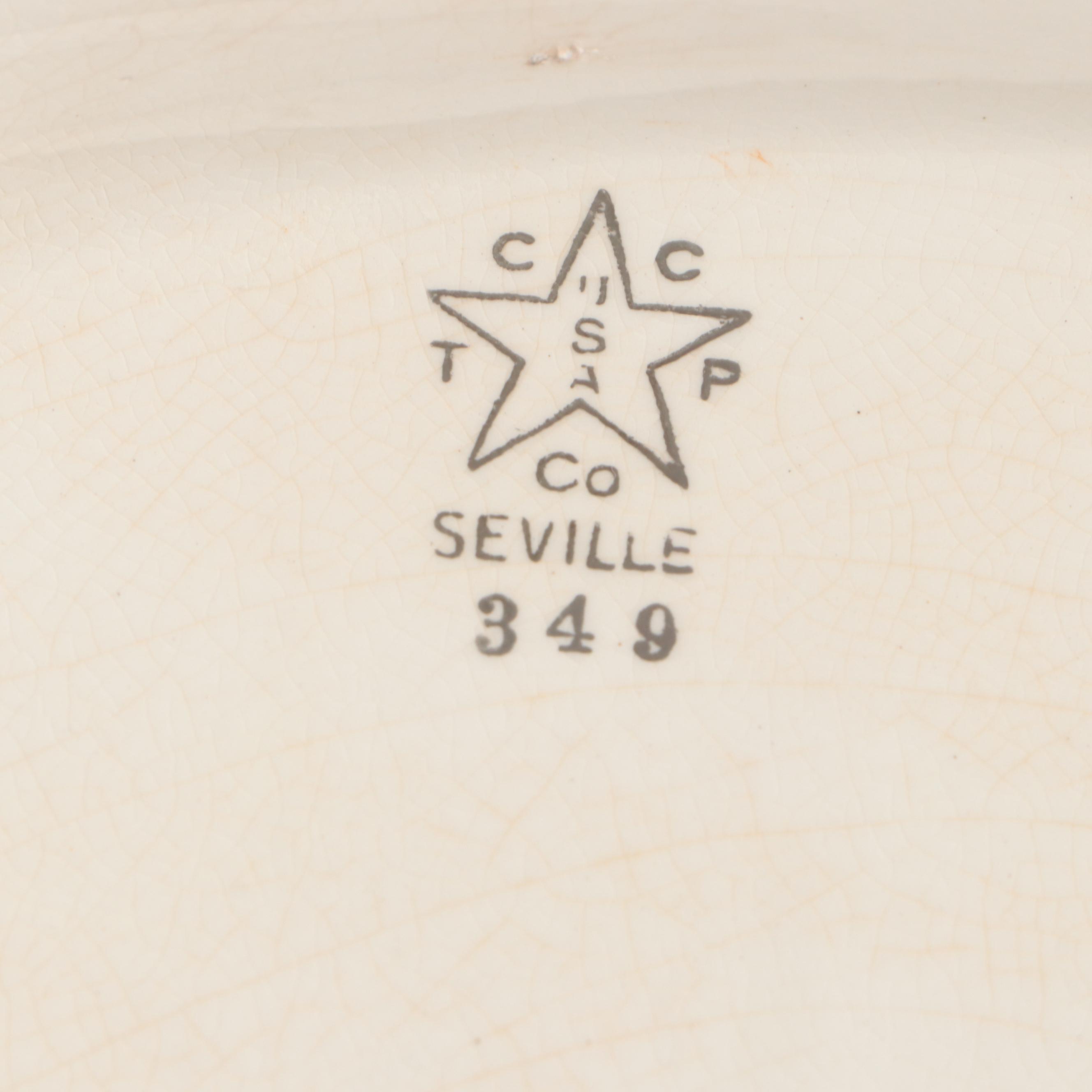 Thompson Pottery Floral Ceramic Dinnerware