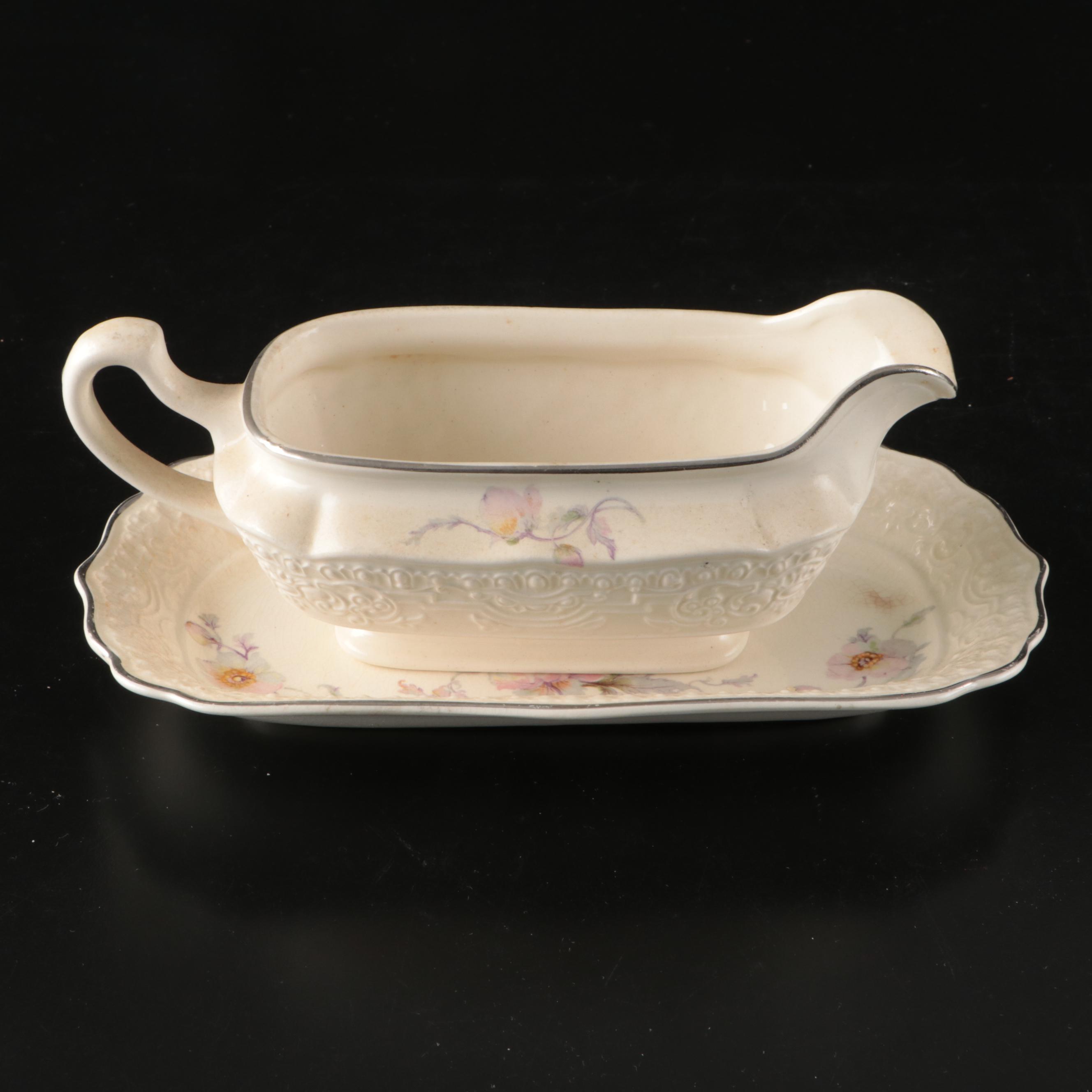 Thompson Pottery Floral Ceramic Dinnerware