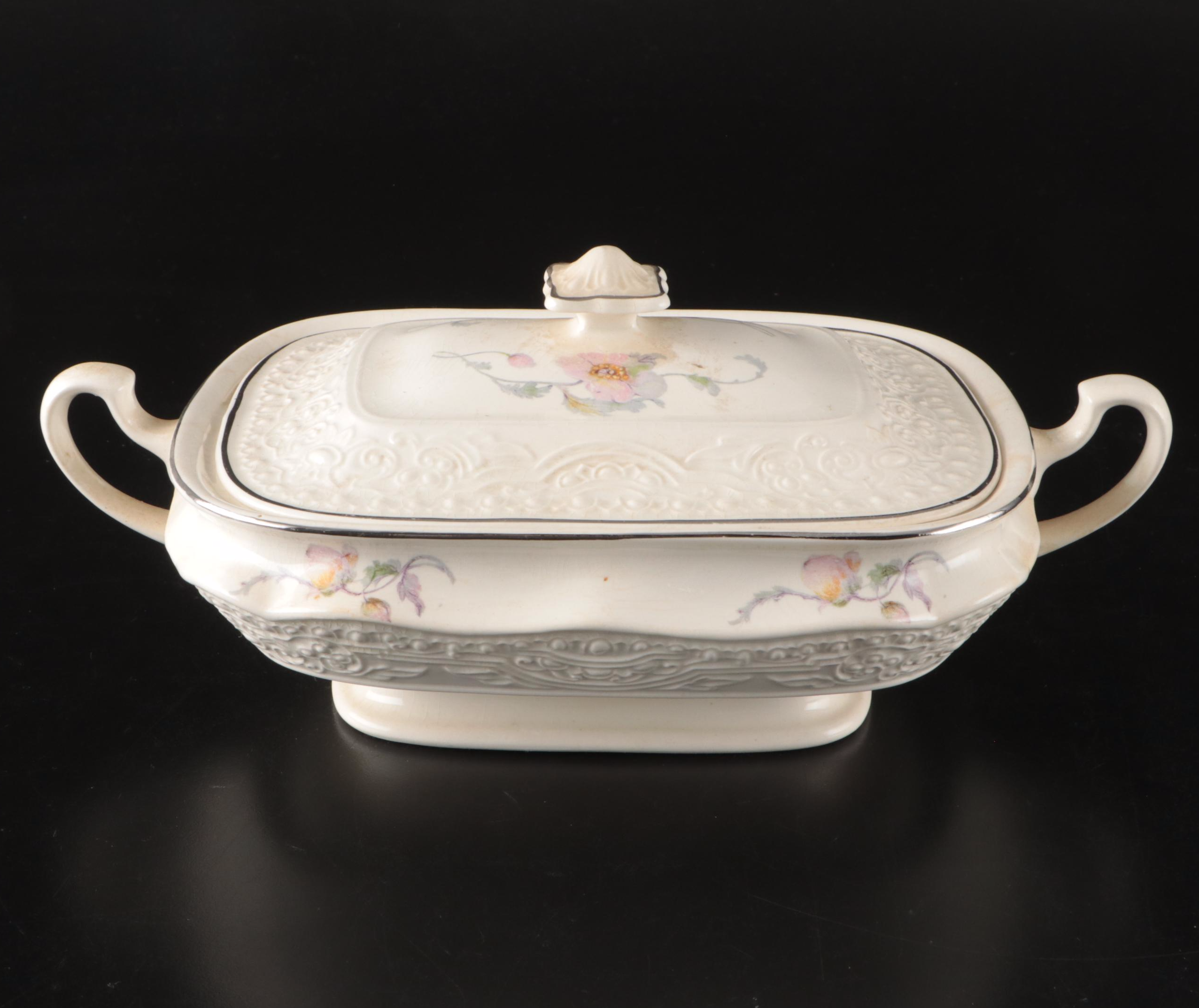 Thompson Pottery Floral Ceramic Dinnerware