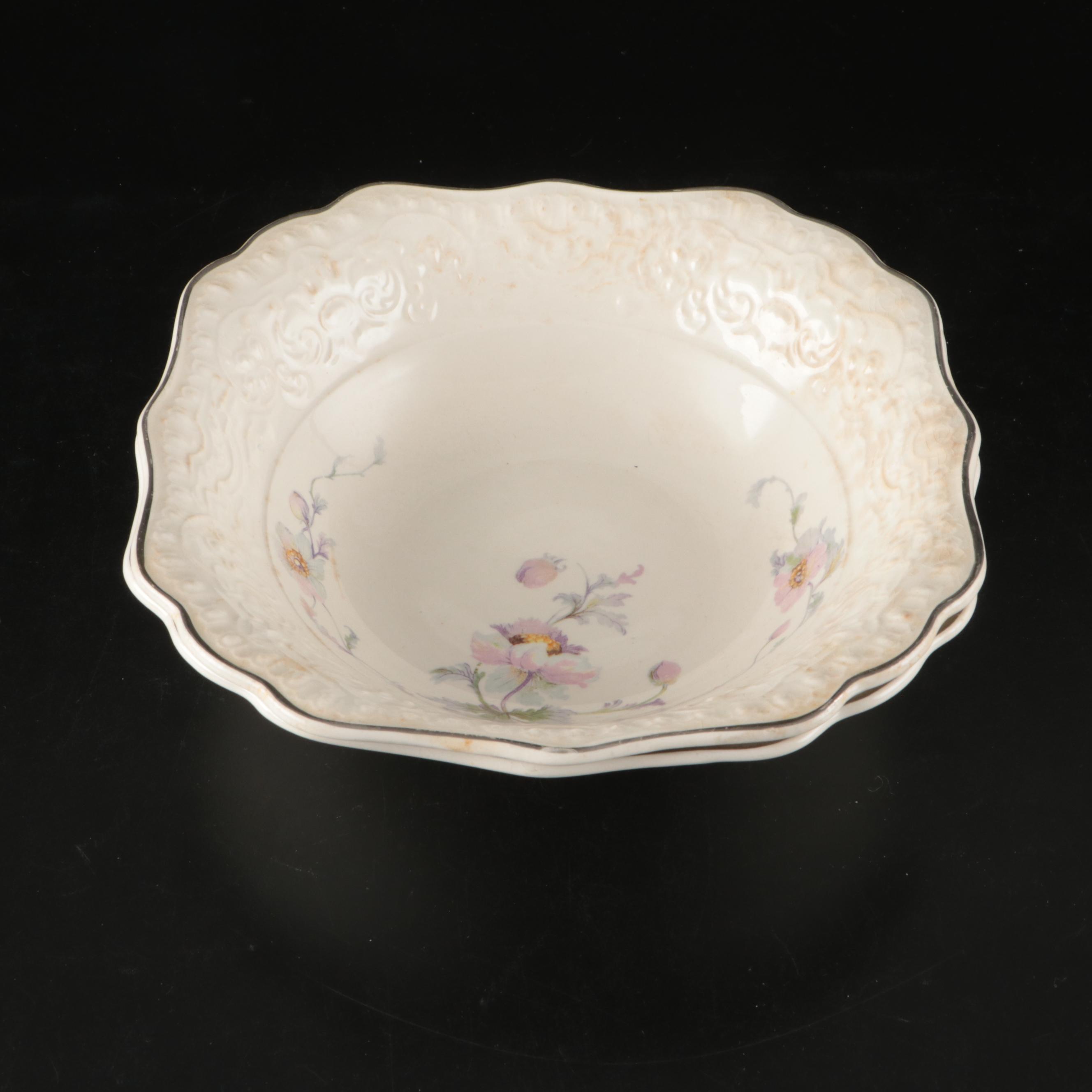 Thompson Pottery Floral Ceramic Dinnerware
