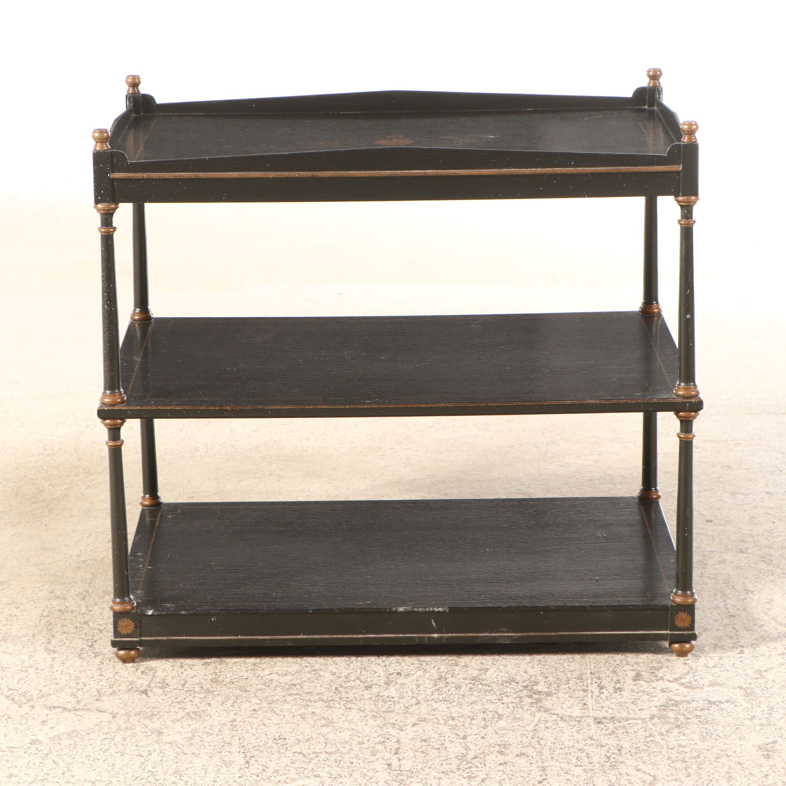 Brunschwig & Fils Three-Tiered Side Table