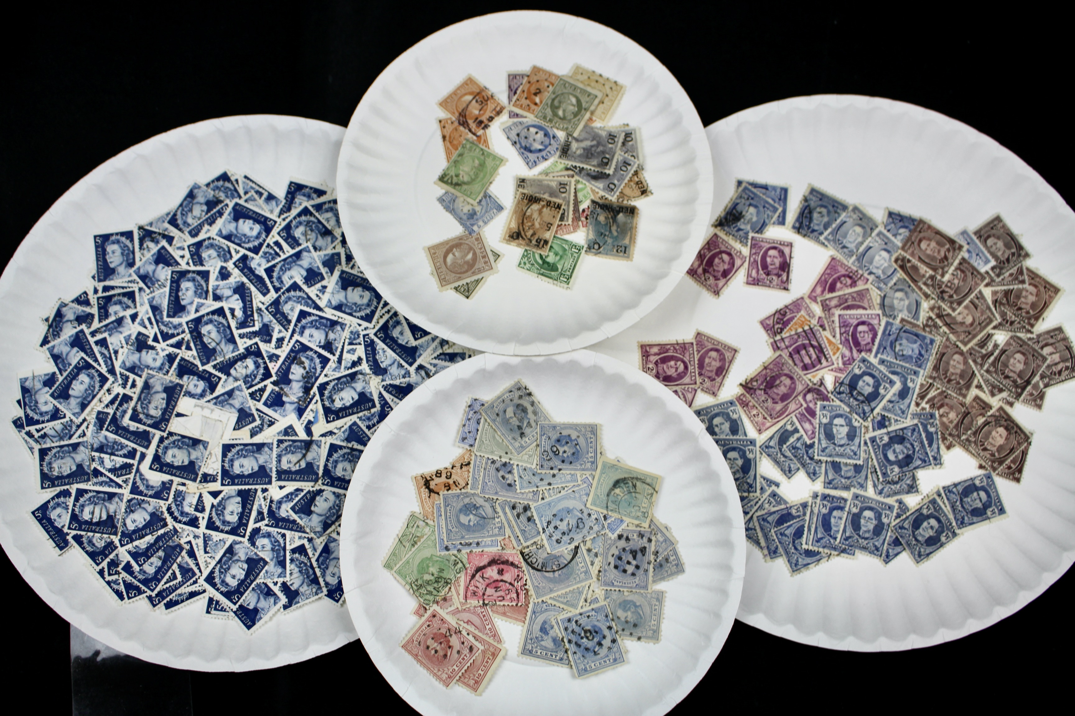 Large World-Wide Collection of 5,000 to 10,000 Postage Stamps