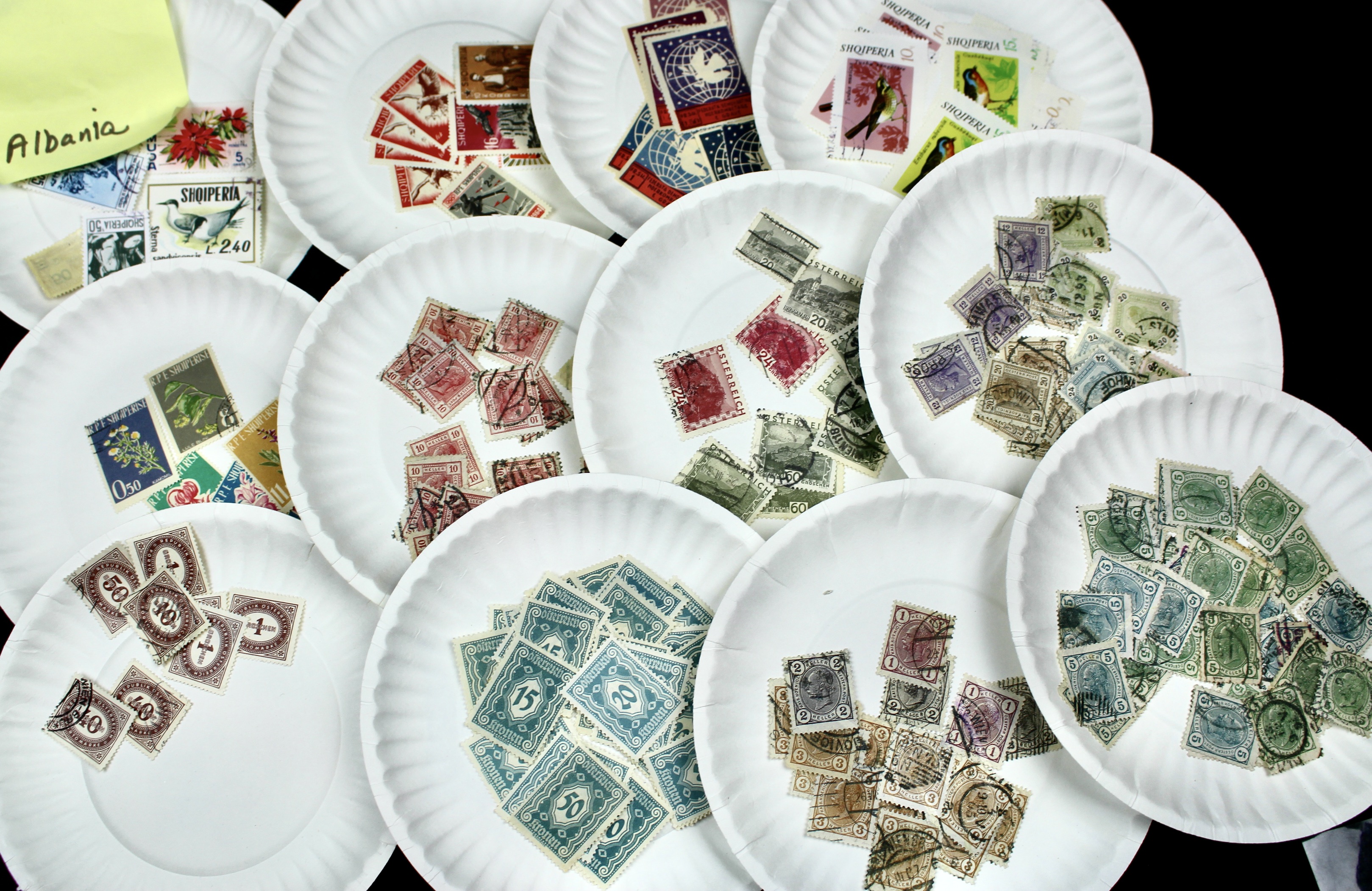 Large World-Wide Collection of 5,000 to 10,000 Postage Stamps