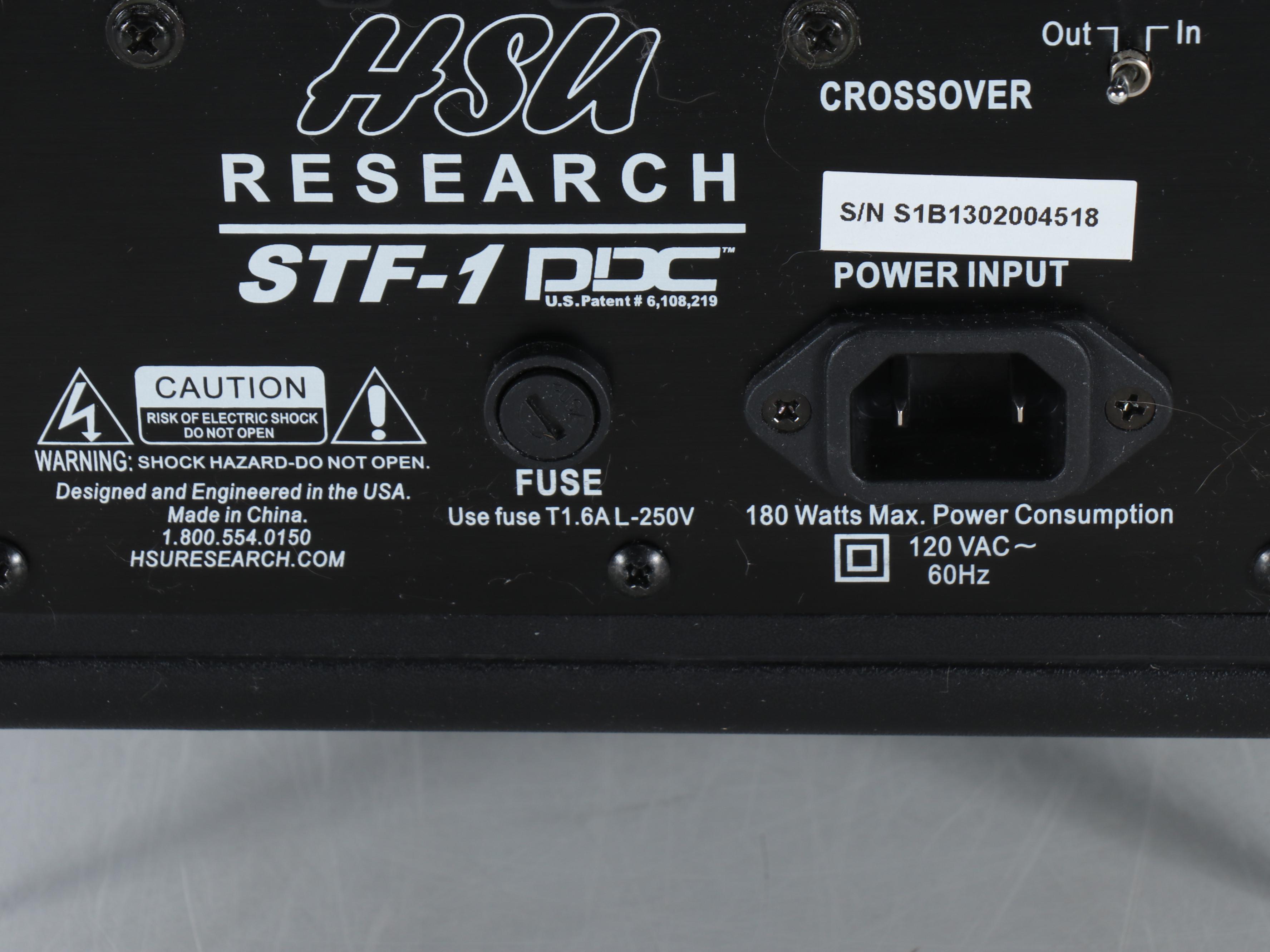 HSU Research "STF-1" Subwoofer, Contemporary