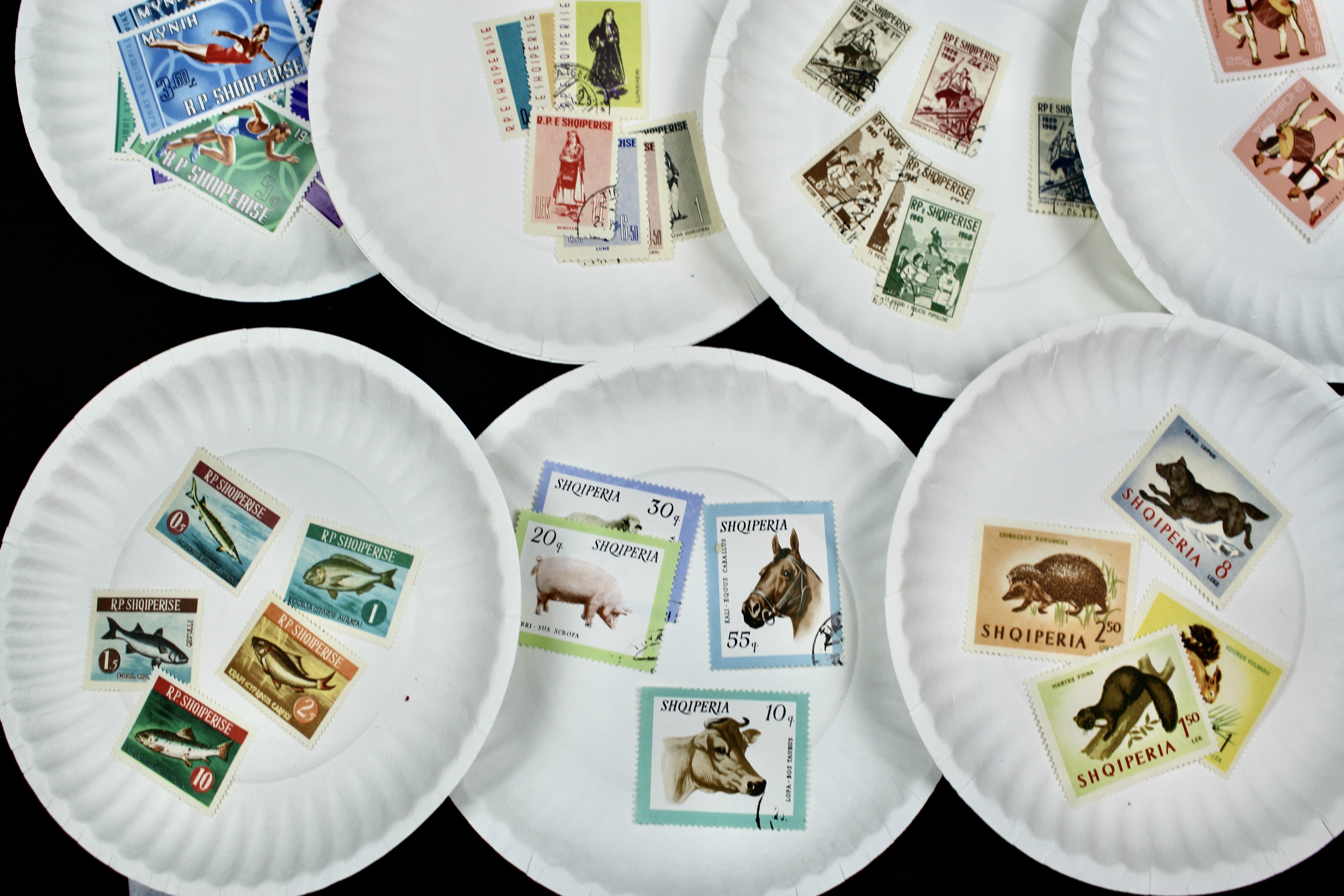 Large World-Wide Collection of 5,000 to 10,000 Postage Stamps