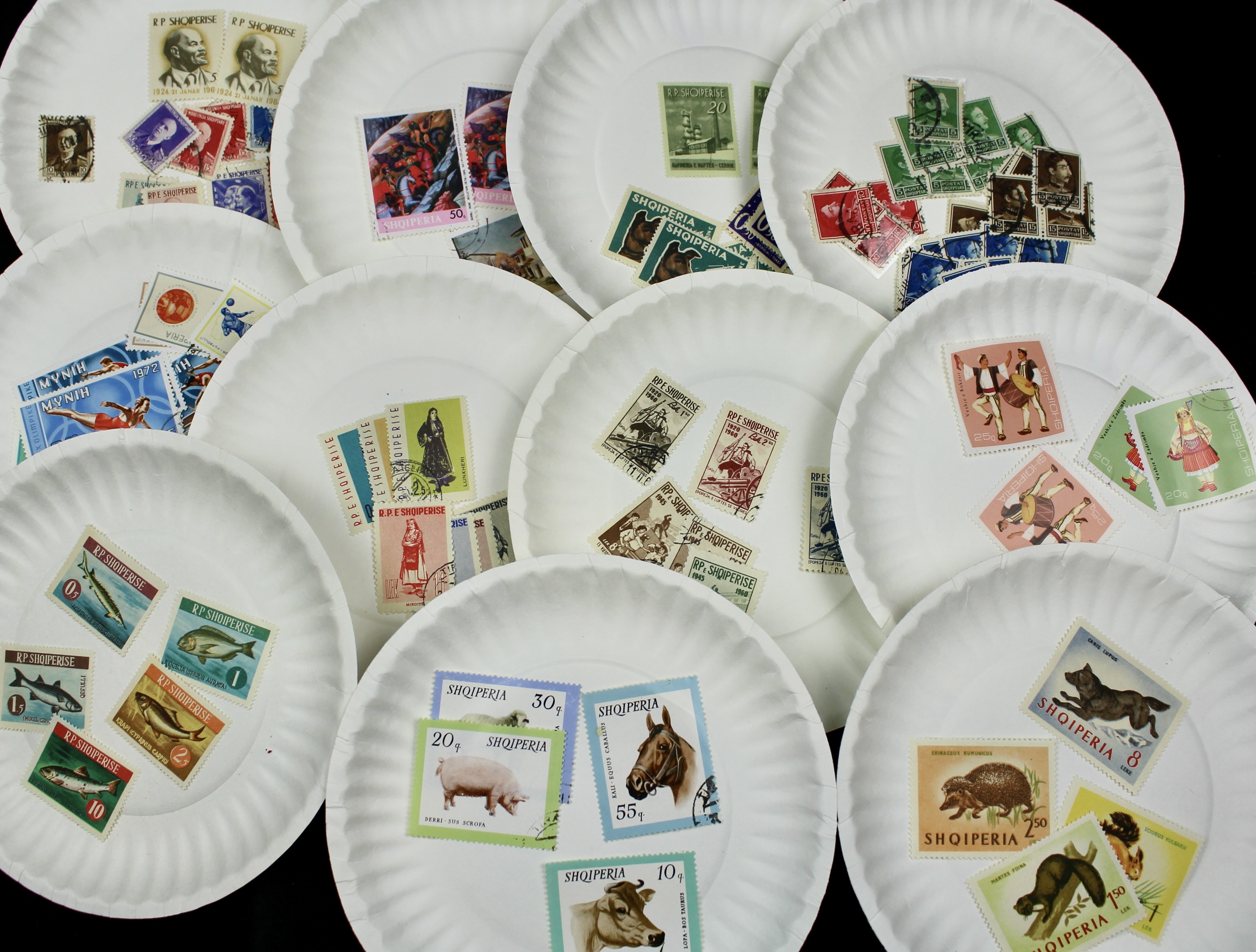 Large World-Wide Collection of 5,000 to 10,000 Postage Stamps