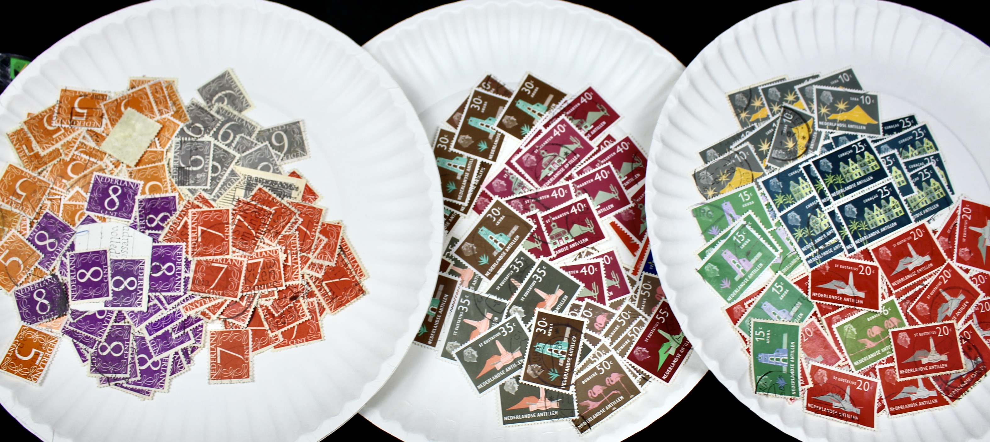 Large World-Wide Collection of 5,000 to 10,000 Postage Stamps