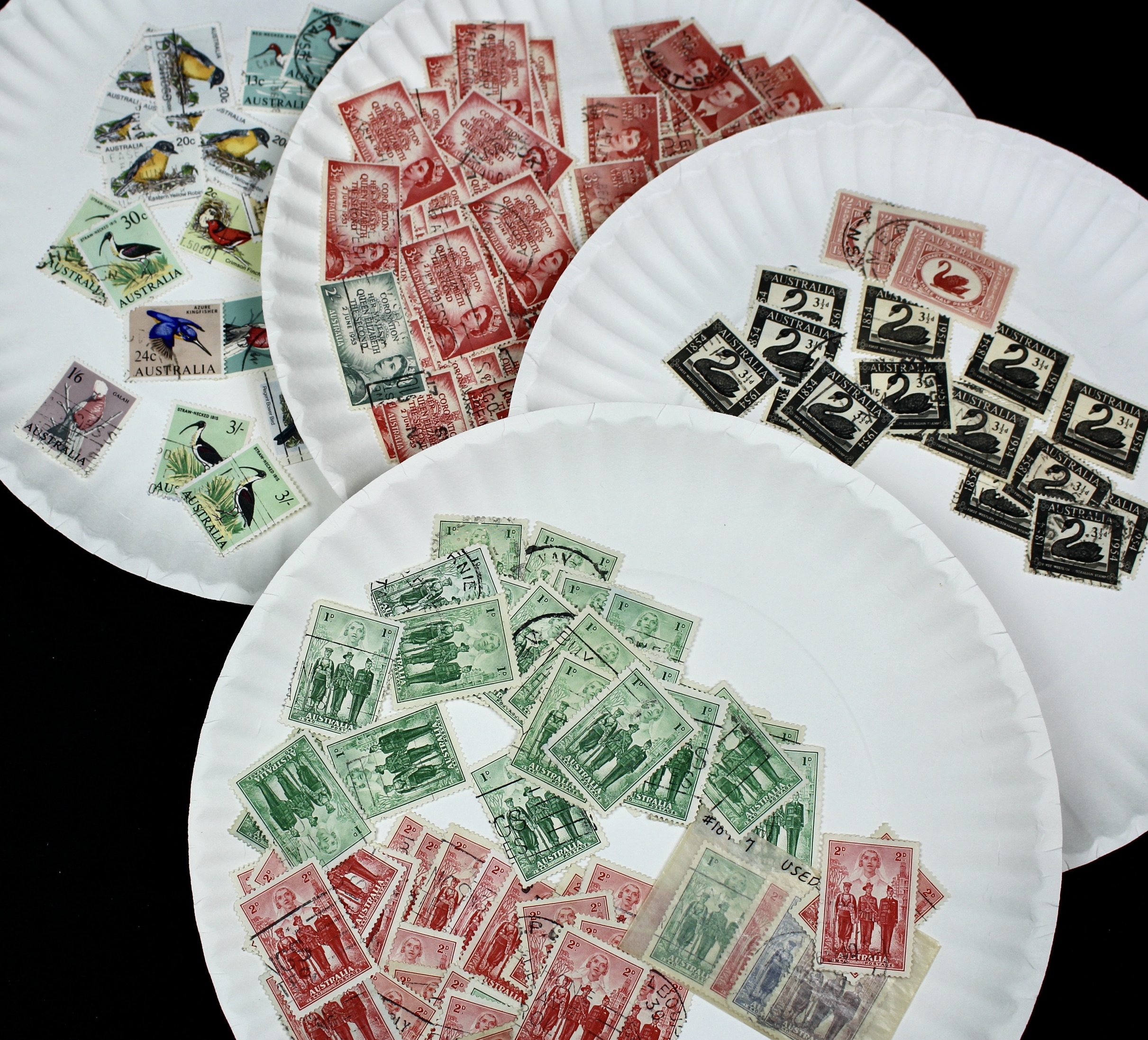 Large World-Wide Collection of 5,000 to 10,000 Postage Stamps