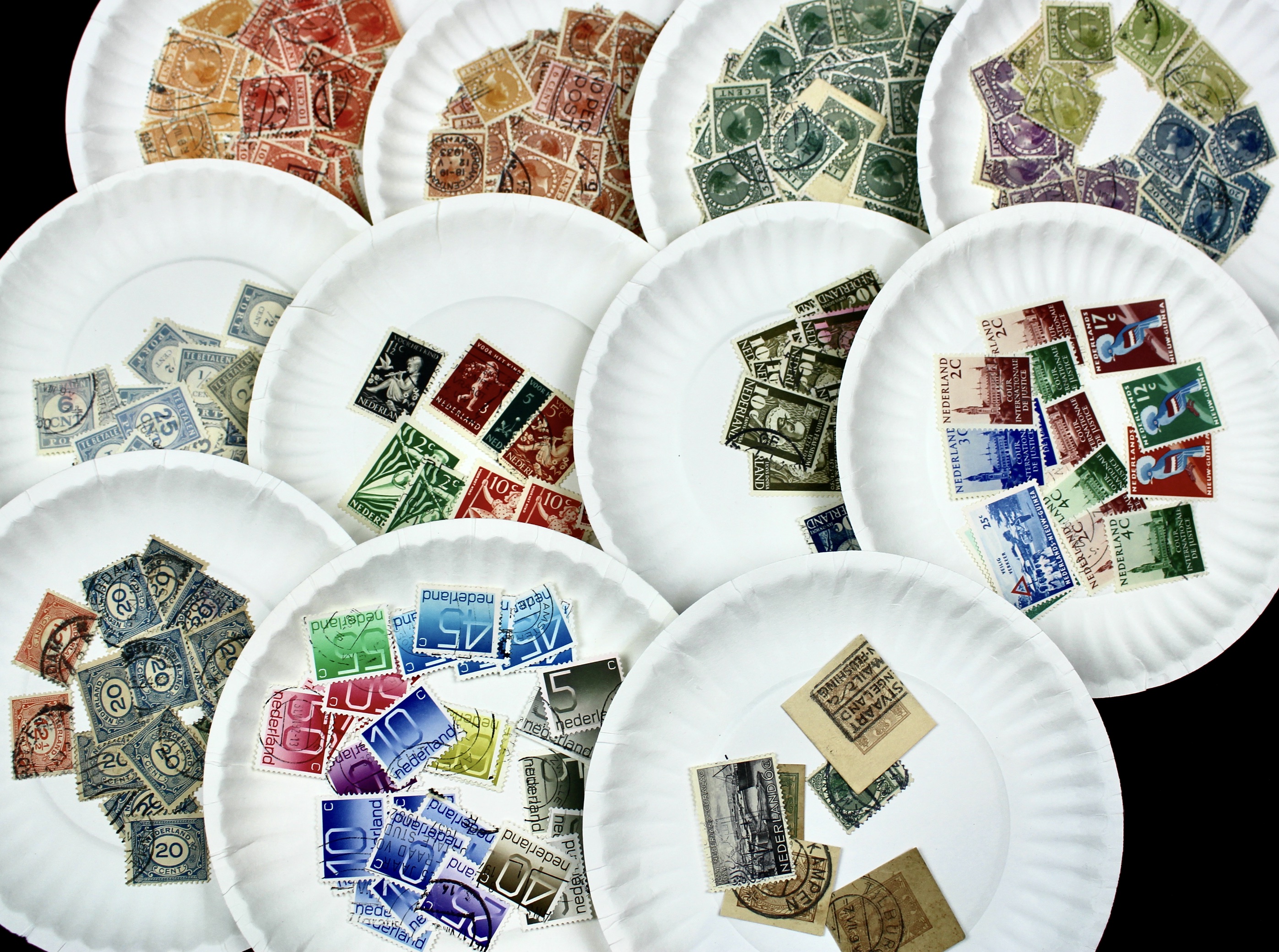 Large World-Wide Collection of 5,000 to 10,000 Postage Stamps