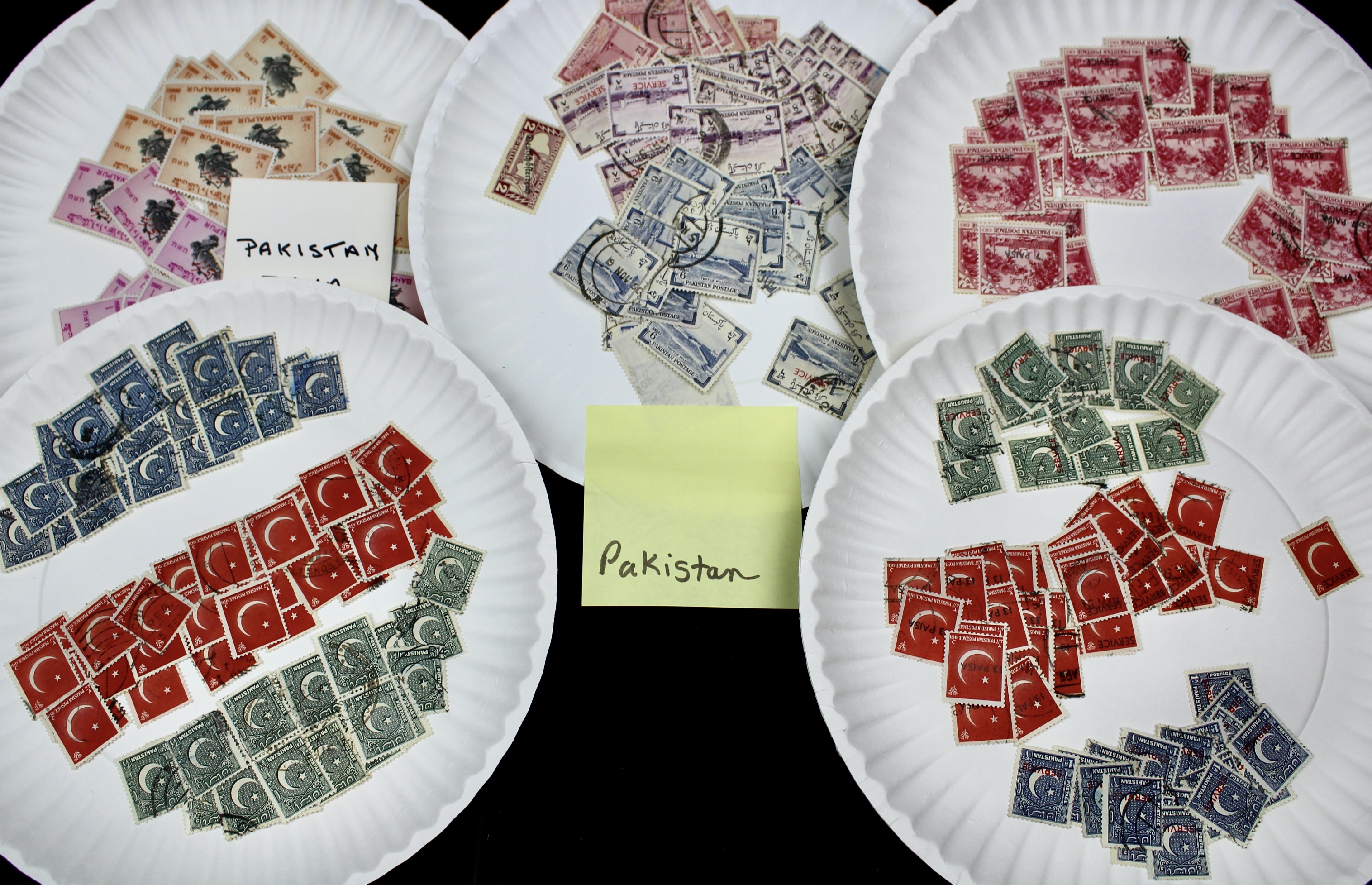 Large World-Wide Collection of 5,000 to 10,000 Postage Stamps