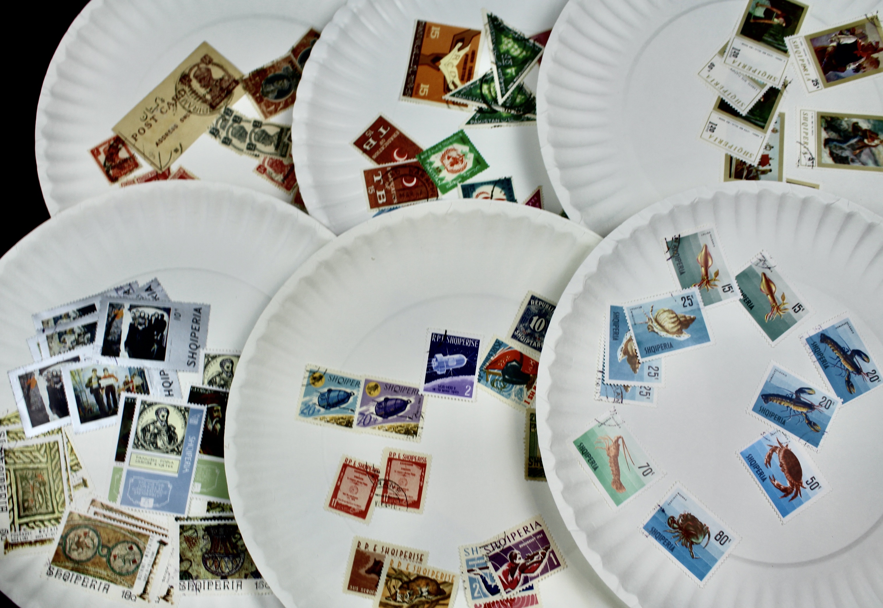 Large World-Wide Collection of 5,000 to 10,000 Postage Stamps