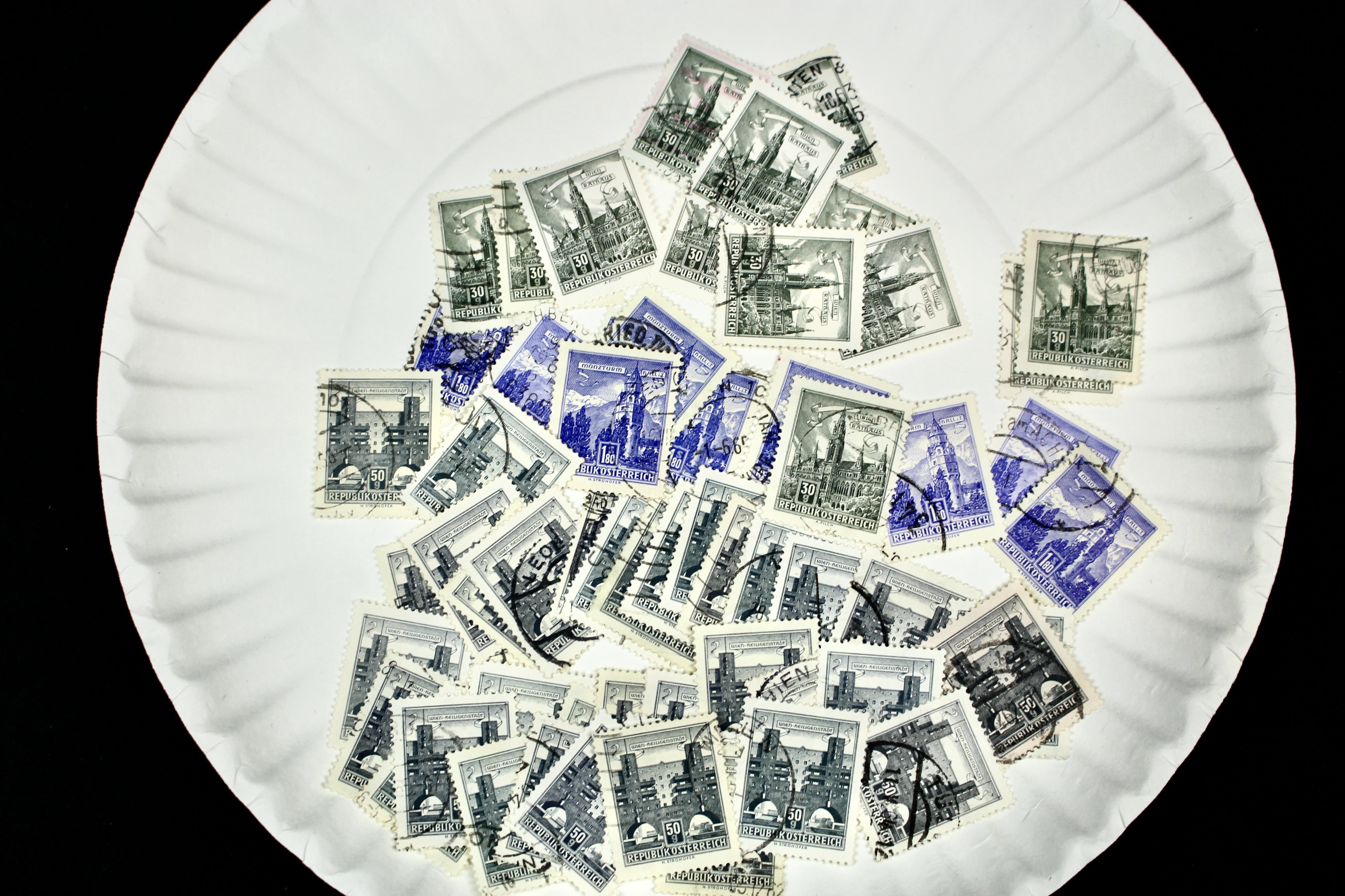 Large World-Wide Collection of 5,000 to 10,000 Postage Stamps