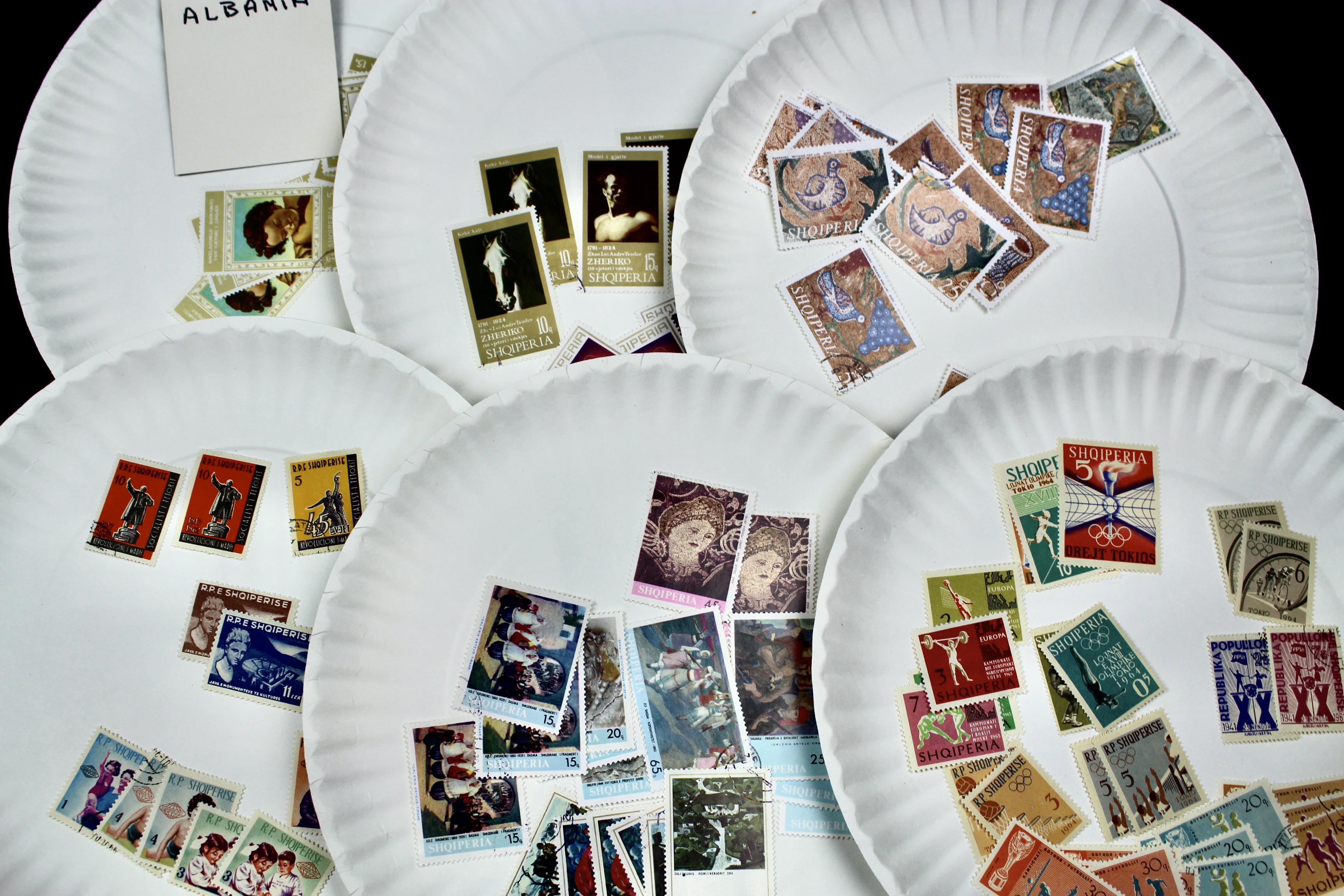 Large World-Wide Collection of 5,000 to 10,000 Postage Stamps