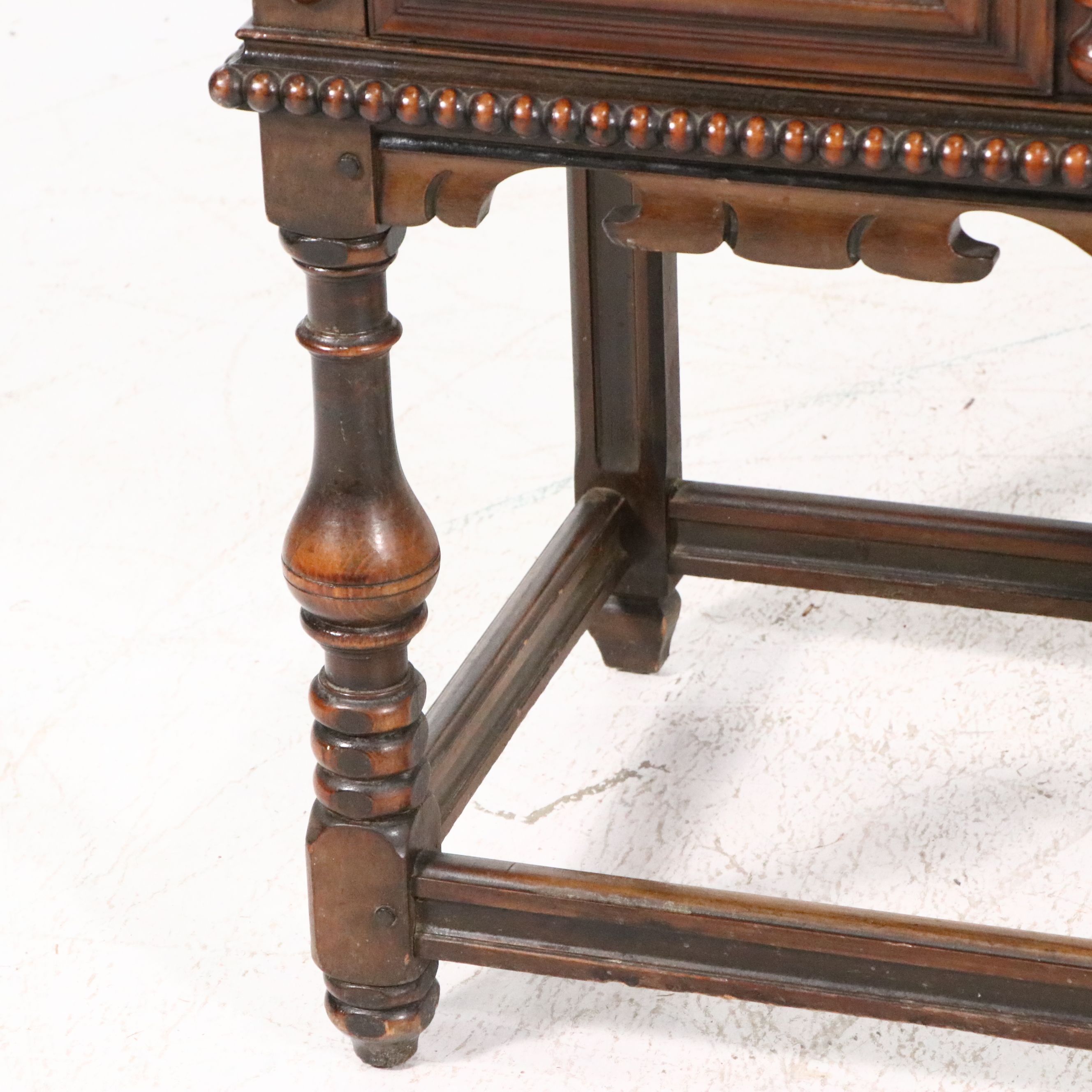 Berkey & Gay Tudor Style Court China Cabinet