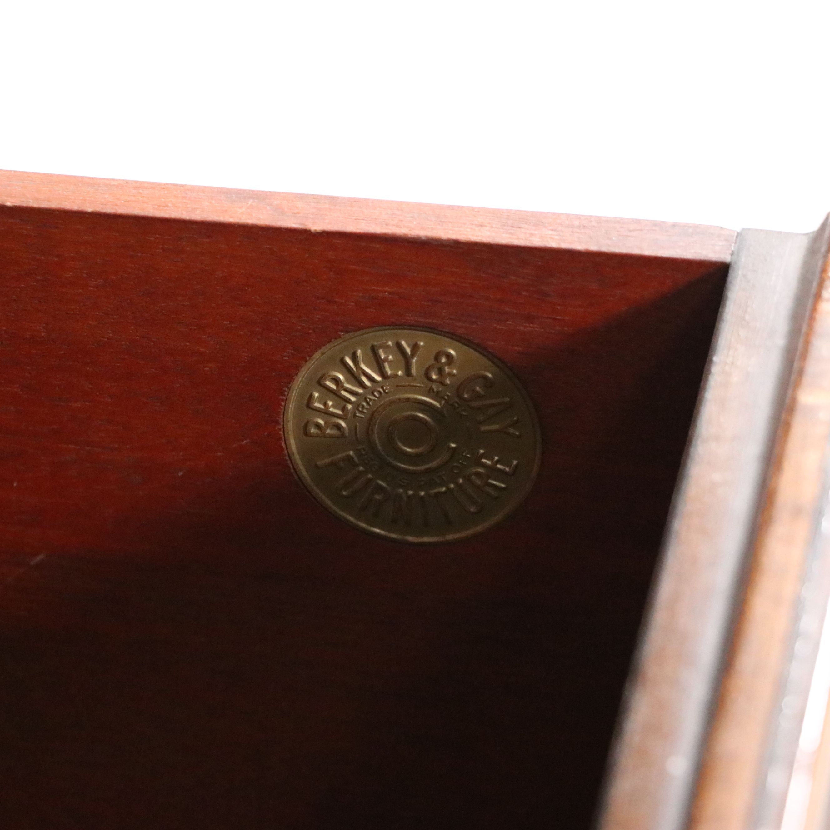 Berkey & Gay Tudor Style Court China Cabinet